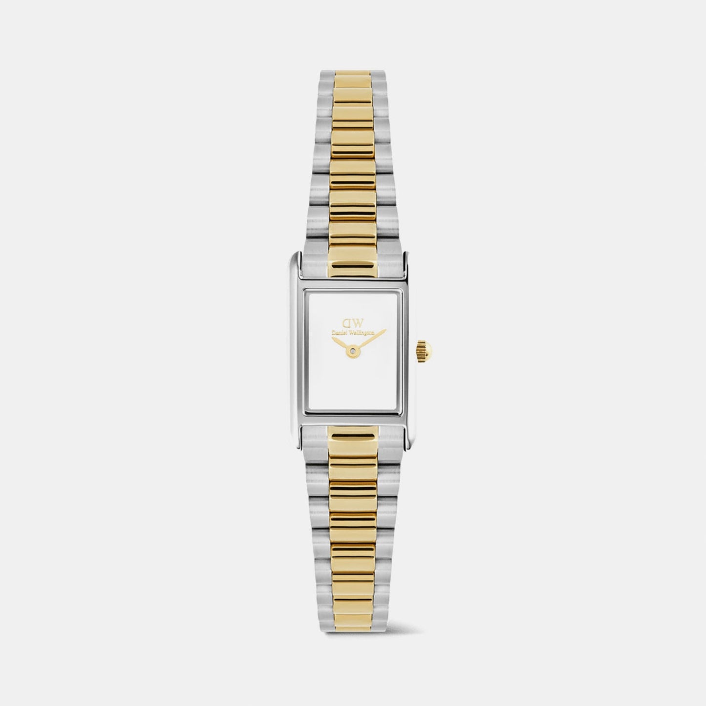 Bound Women Quartz White Dial Analog Stainless Steel Watch DW00100932K