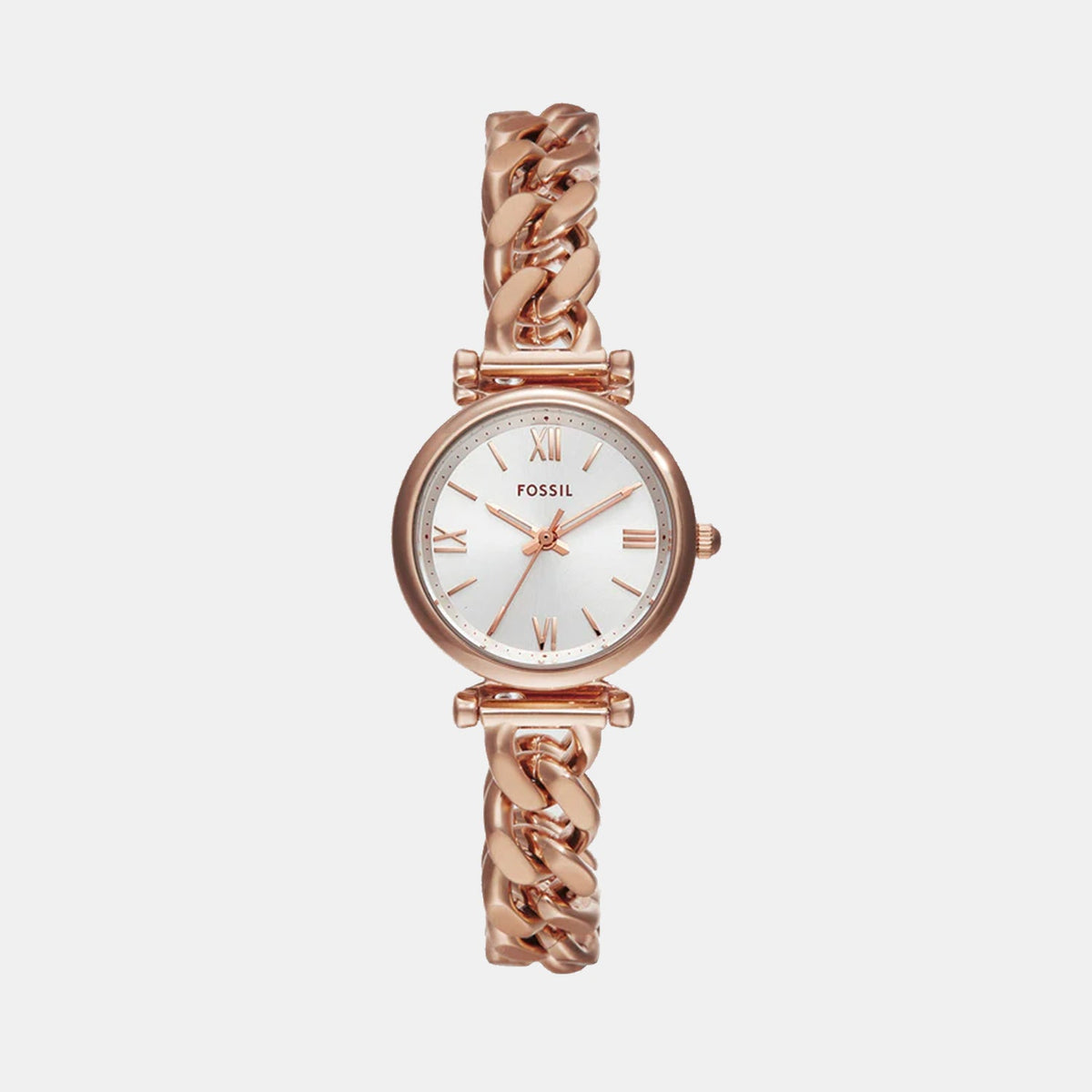 Carlie Women Quartz Silver Dial Analog Stainless Steel Watch ES5330