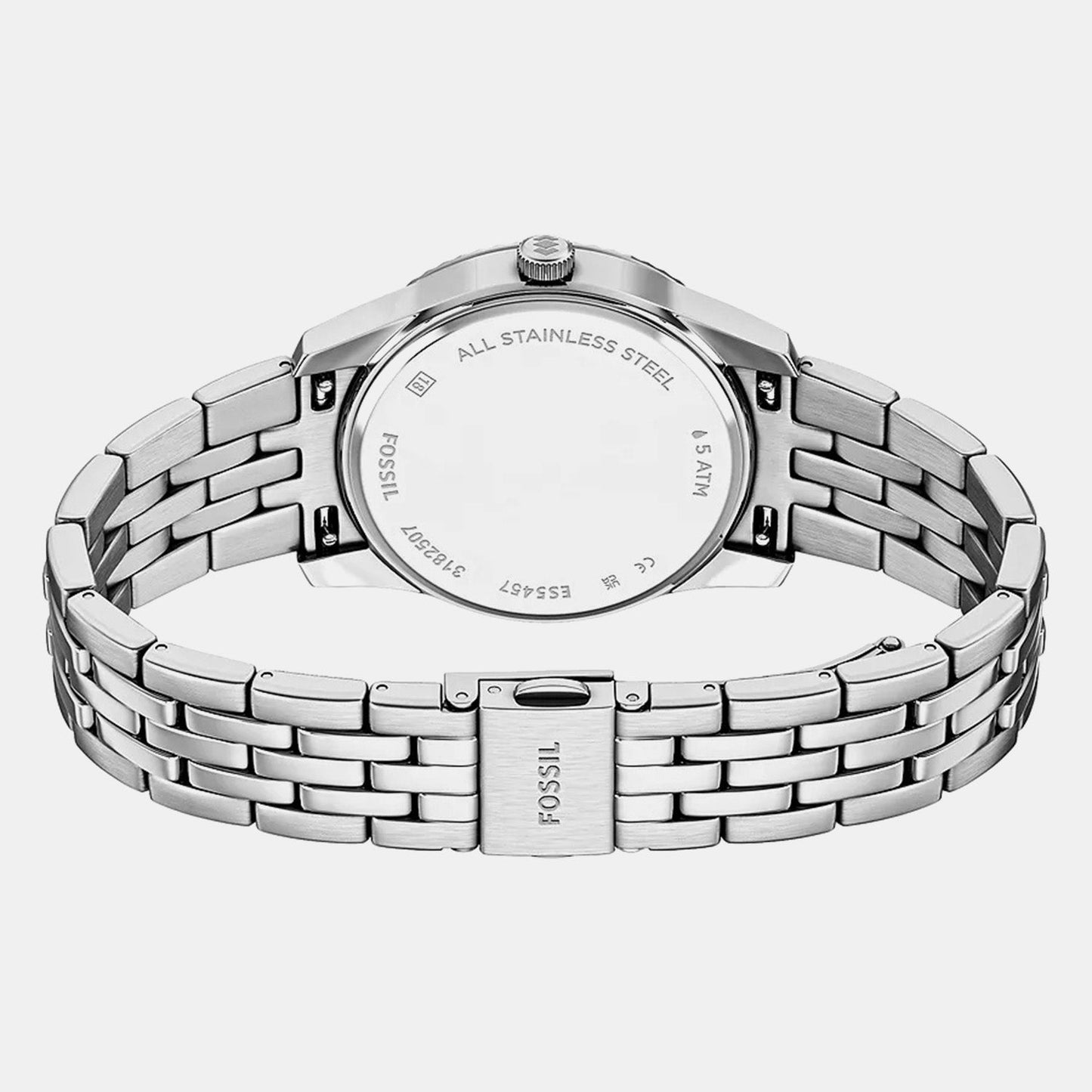Scarlette Women Quartz Blue Dial Analog Stainless Steel Watch ES5457