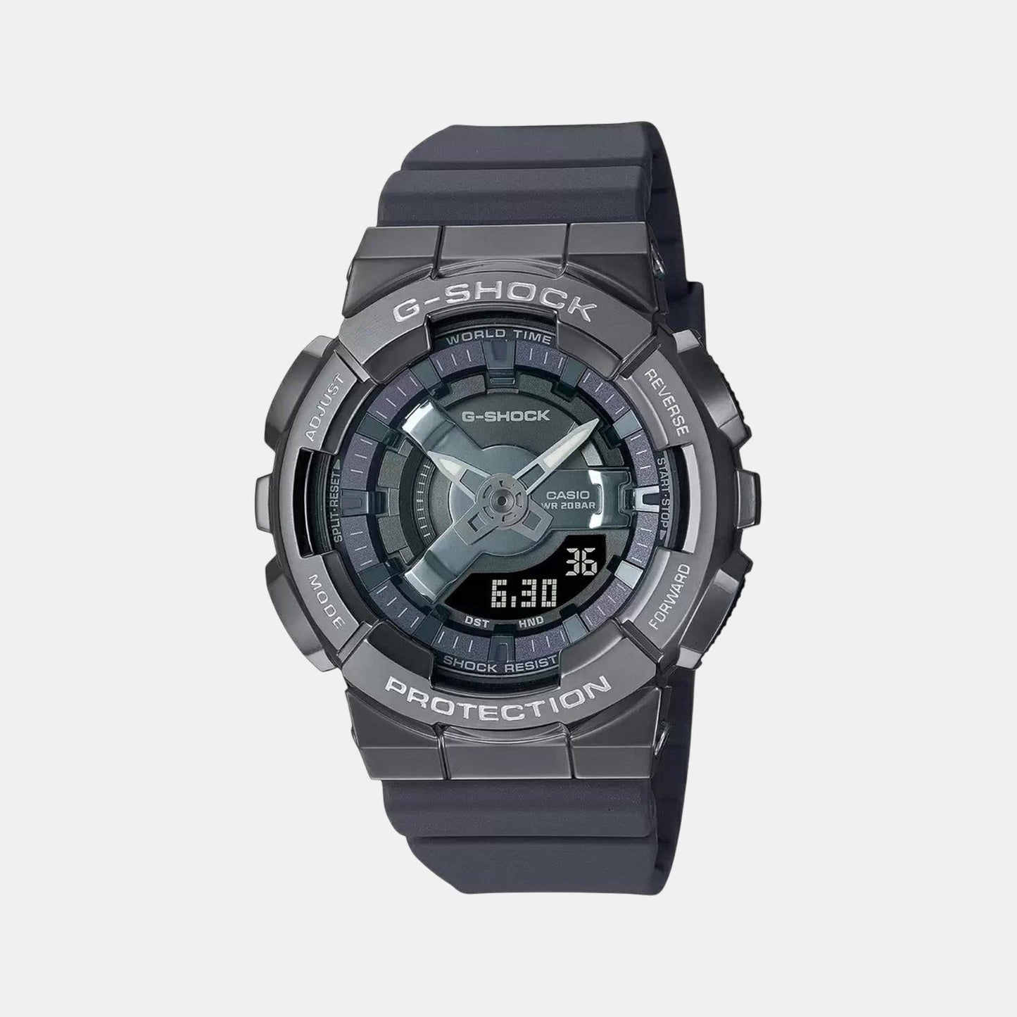 G-Shock Women Quartz Grey Dial Analog-Digital Resin Watch G1317