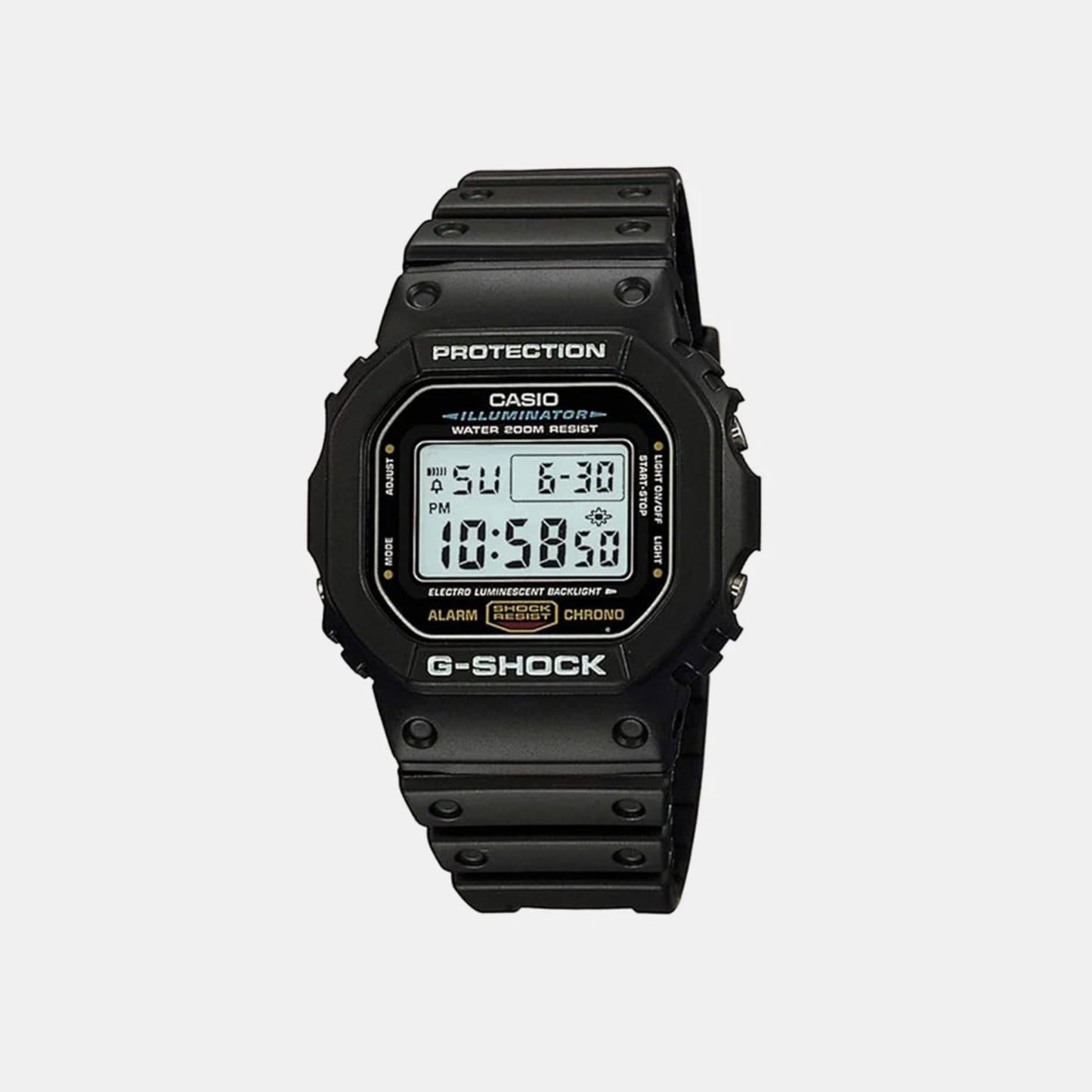 G-Shock Men Quartz Black Dial Digital Resin Watch G1514 - Casio watch