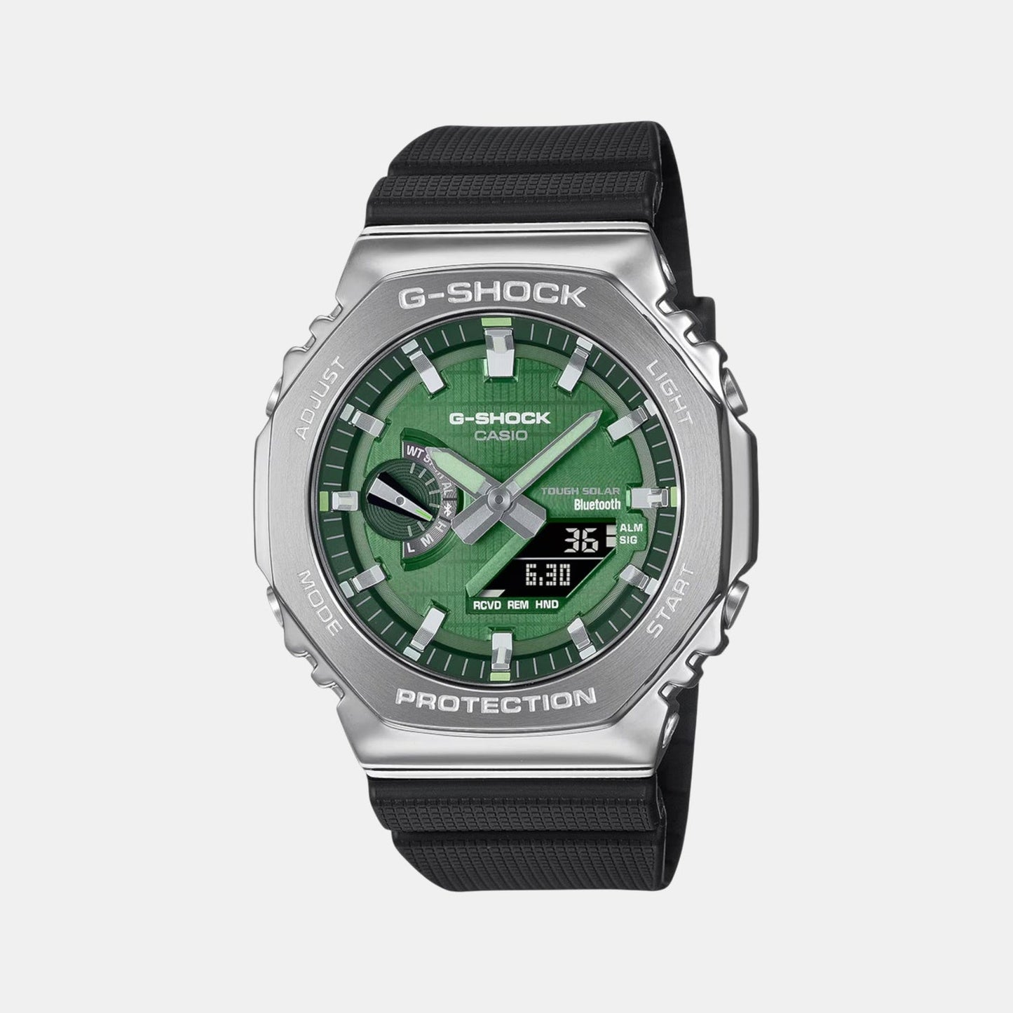 G-Shock Men Quartz Green Dial Analog-Digital Resin Watch G1583 - Casio watch