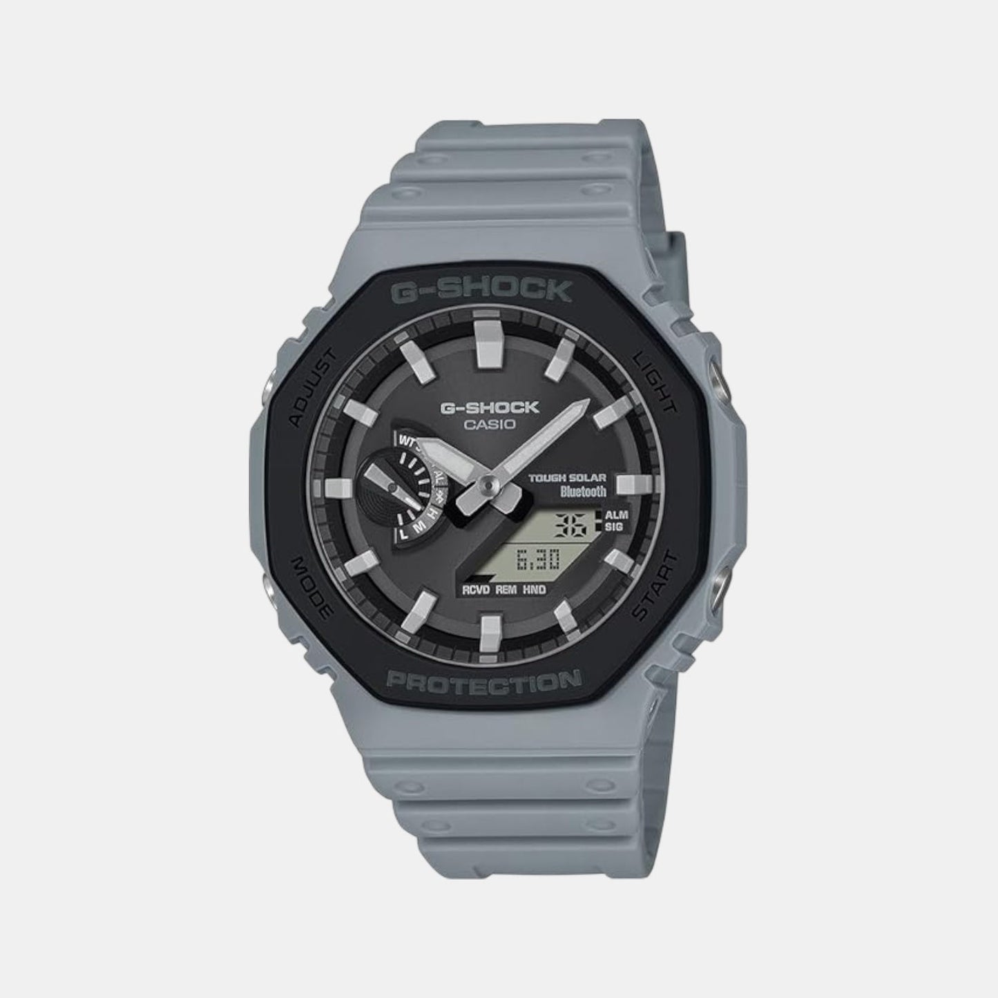 G-Shock Men Quartz Grey Dial Analog-Digital Resin Watch G1649 - Casio watch