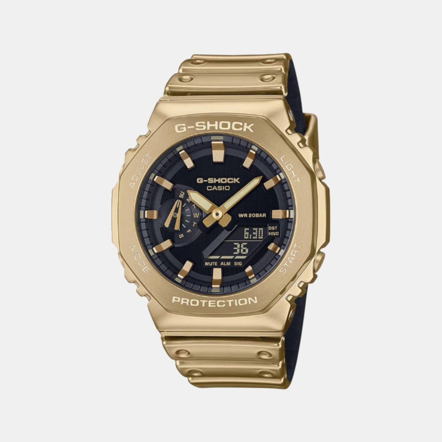 G-Shock Men Quartz Black Dial Analog-Digital Resin Watch G1669