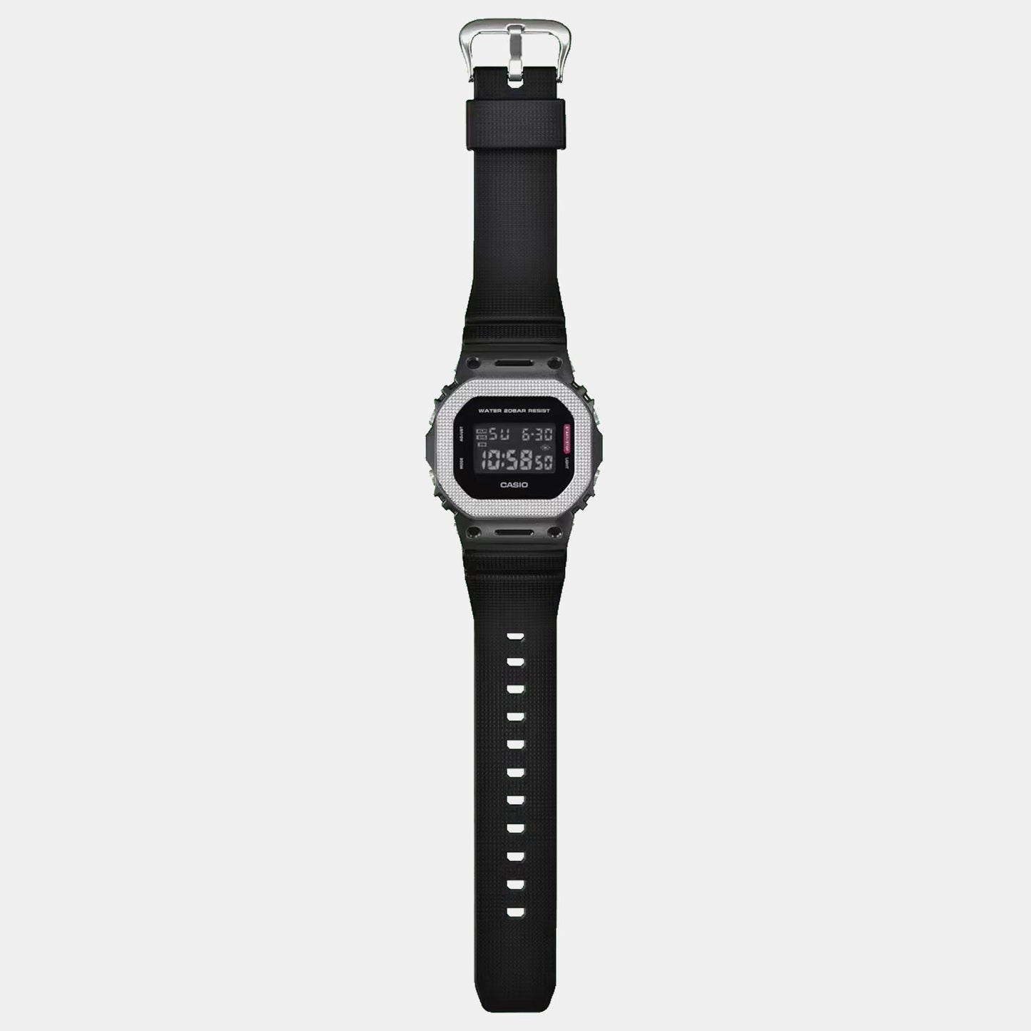 G-Shock Men Quartz Black Dial Digital Resin Watch G1764