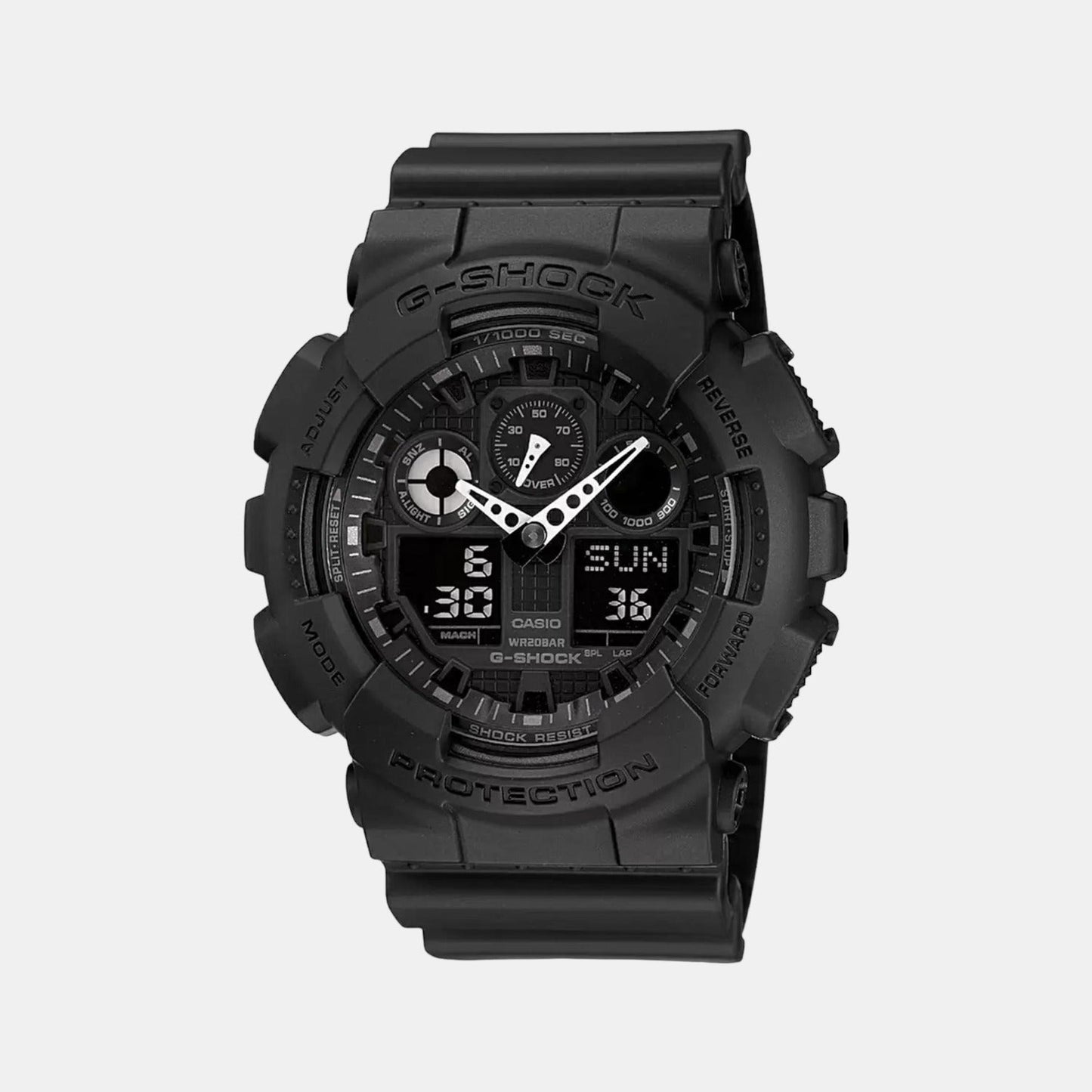 G-Shock Men Quartz Black Dial Analog-Digital Resin Watch G270 - Casio watch