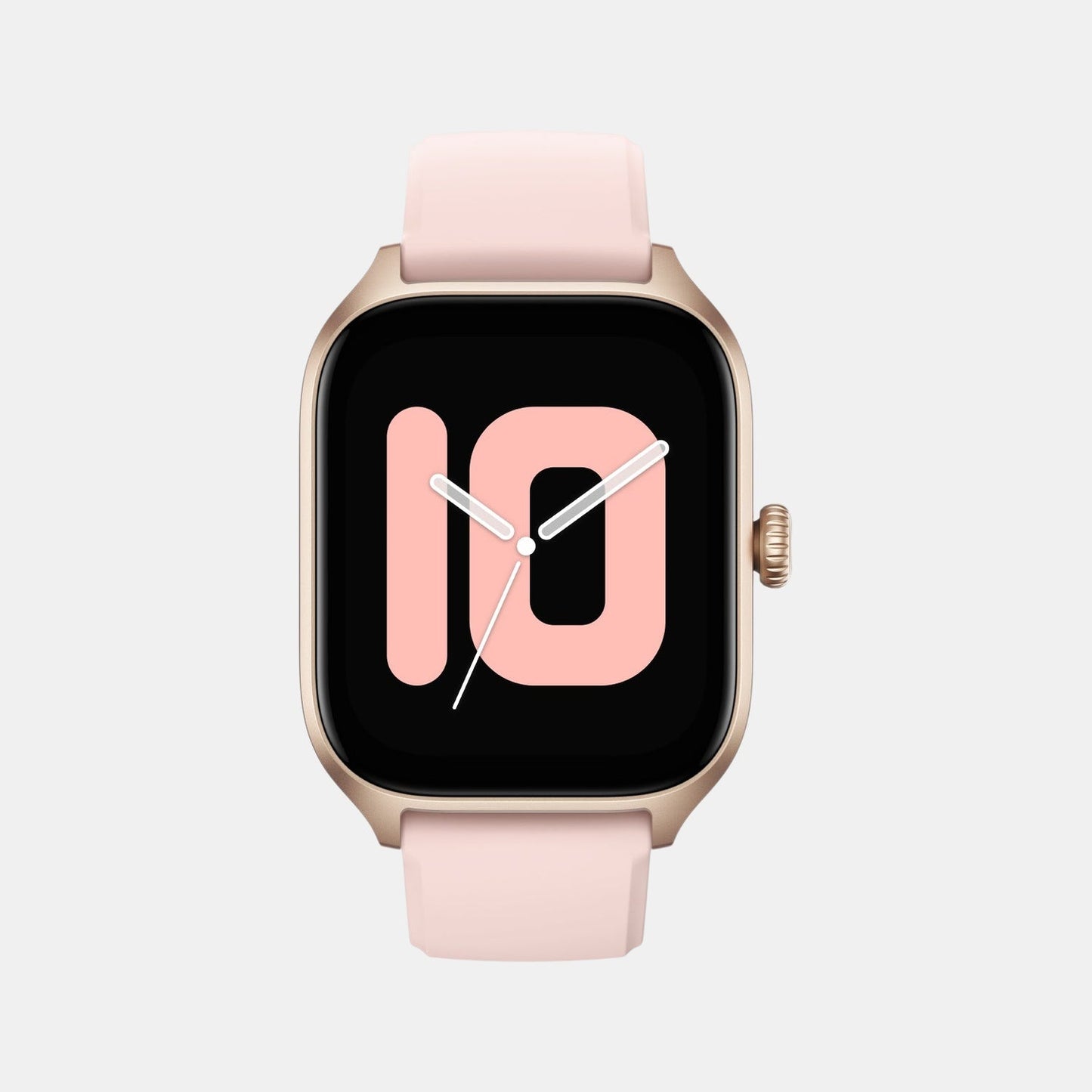 Unisex Processor Pink Dial Amoled Silicone Watch GTS 4 PINK