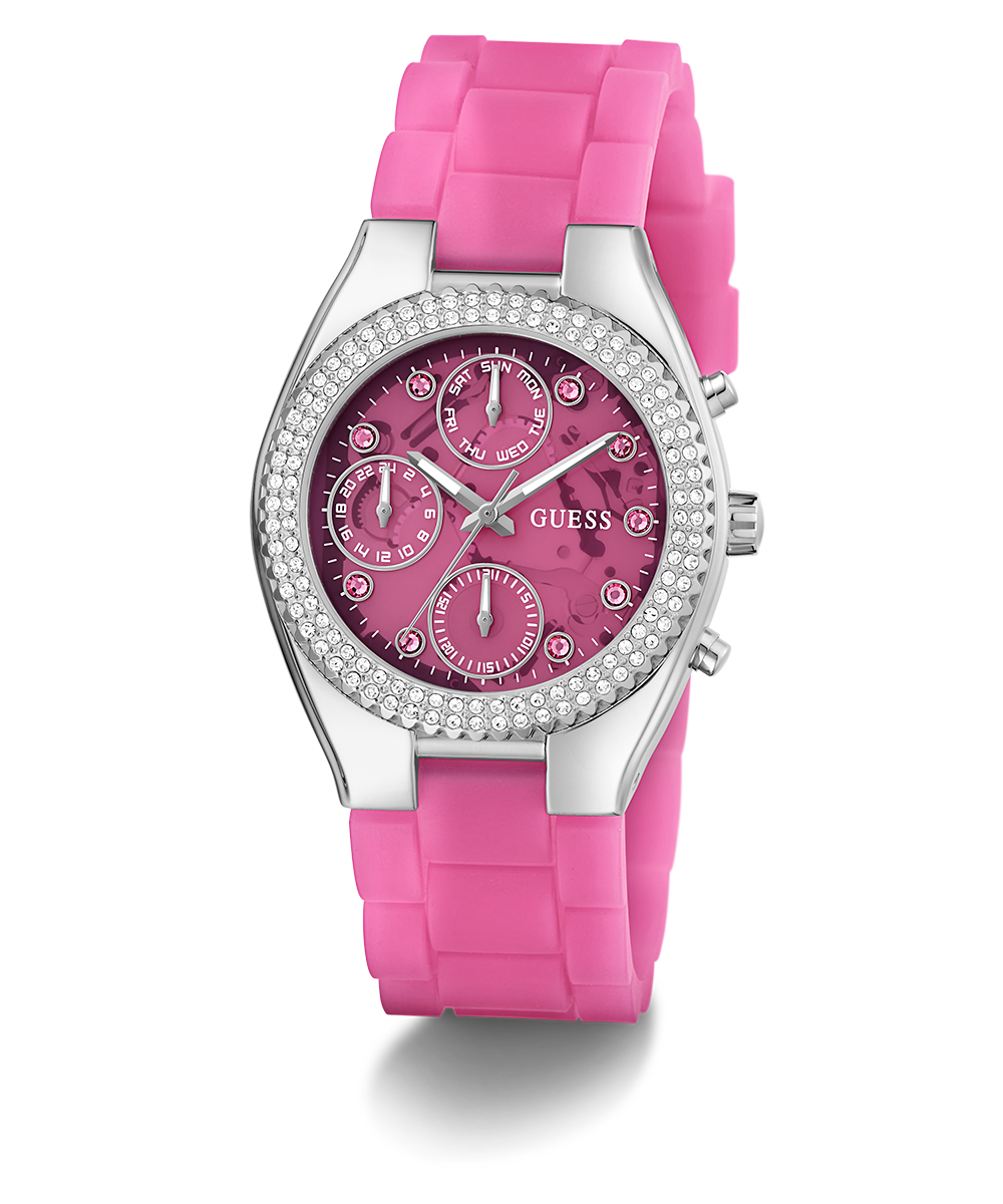 GUESS Ladies Sparkling Pink Limited Edition Watch