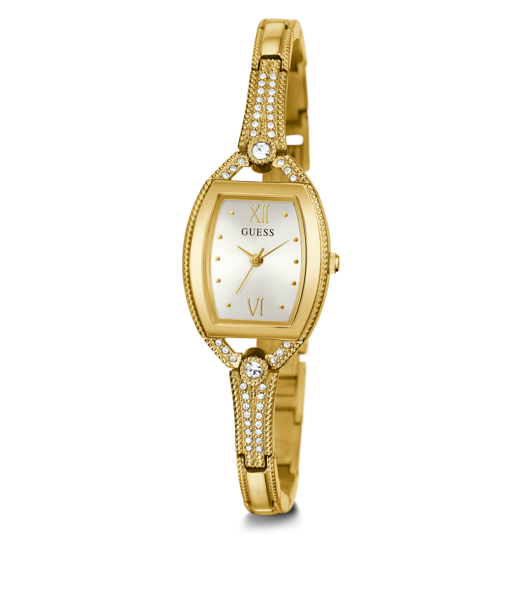 GUESS Ladies Gold Tone Analog Watch