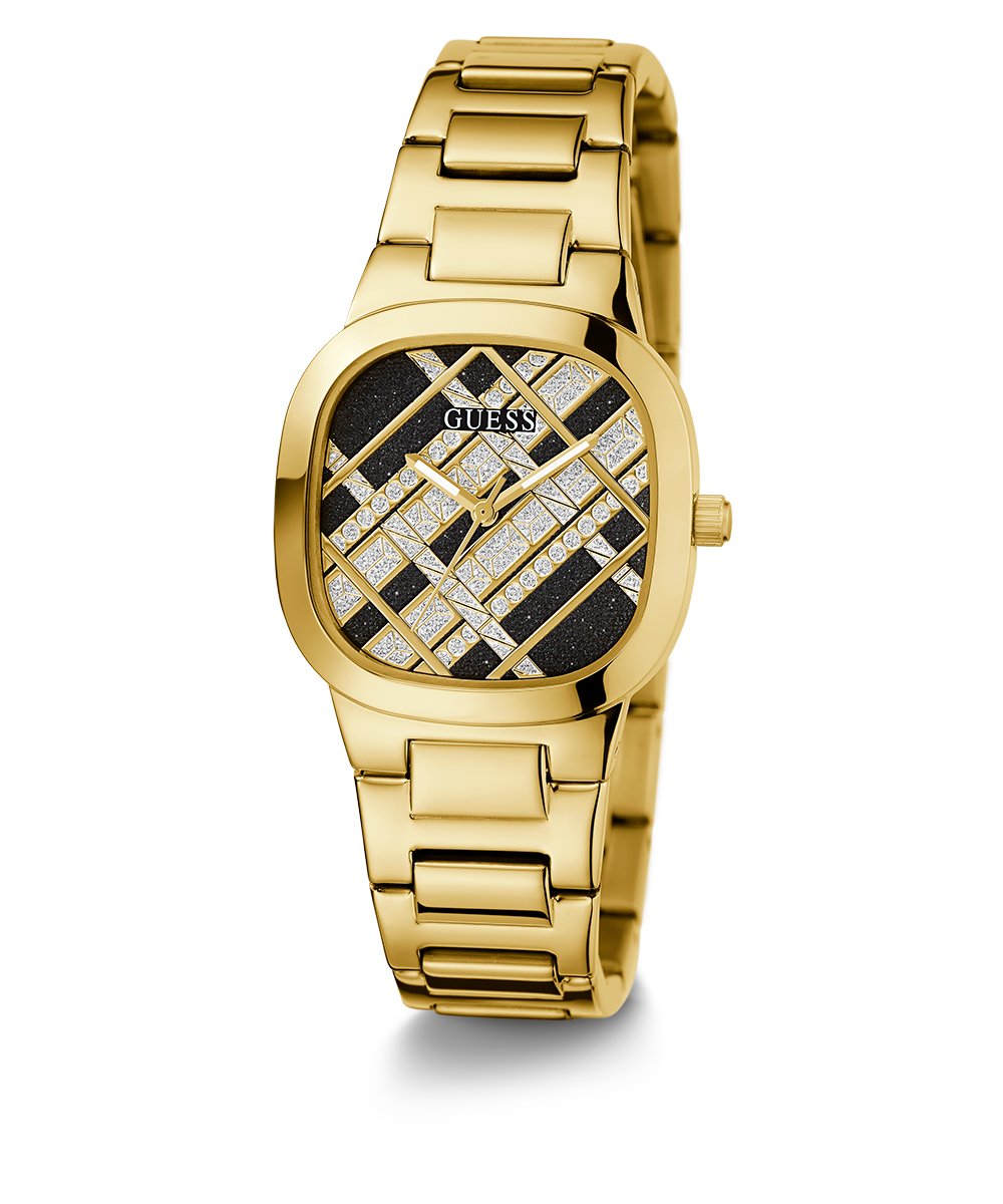 GUESS Ladies Gold Analog Watch