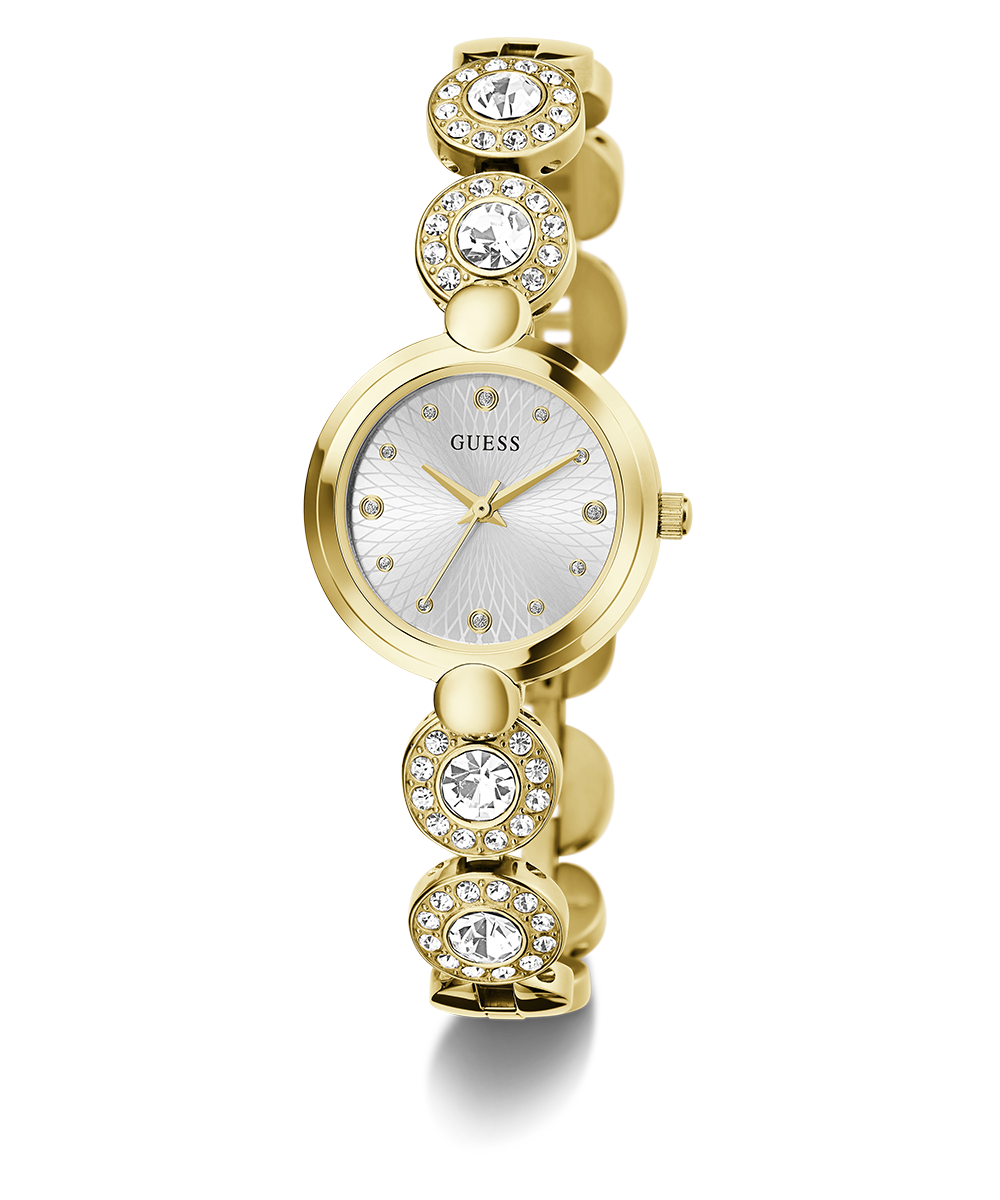 GUESS Ladies Gold Tone Analog Watch