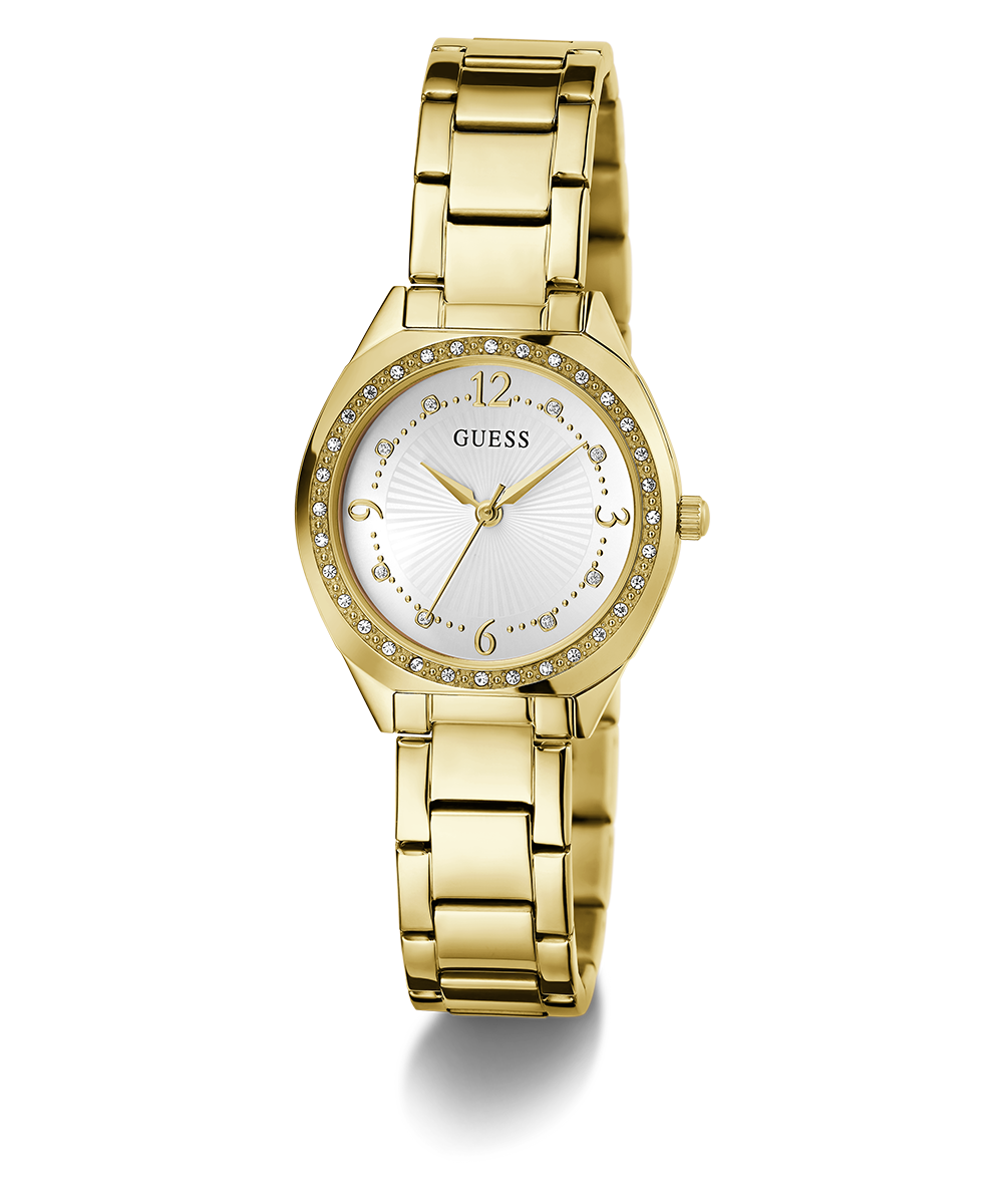 GUESS Ladies Gold Tone Analog Watch