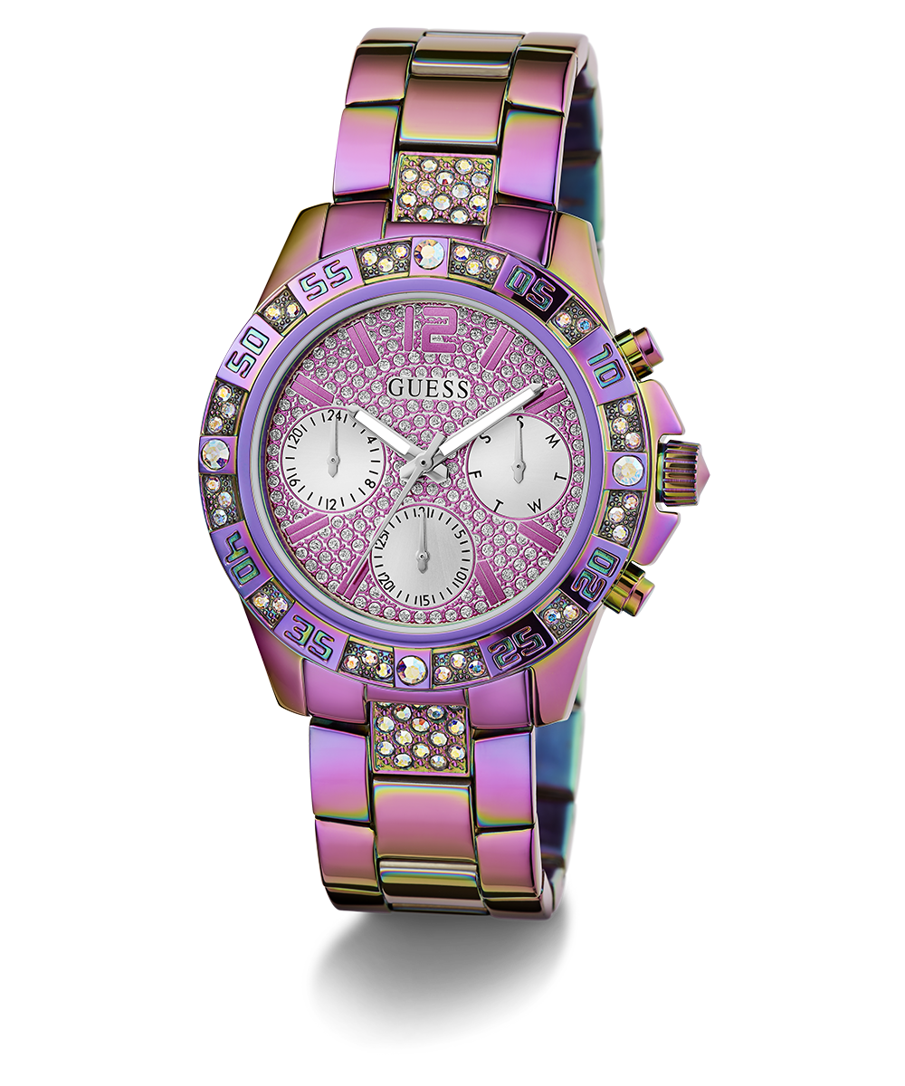 GUESS Ladies Iridescent Multi-function Watch