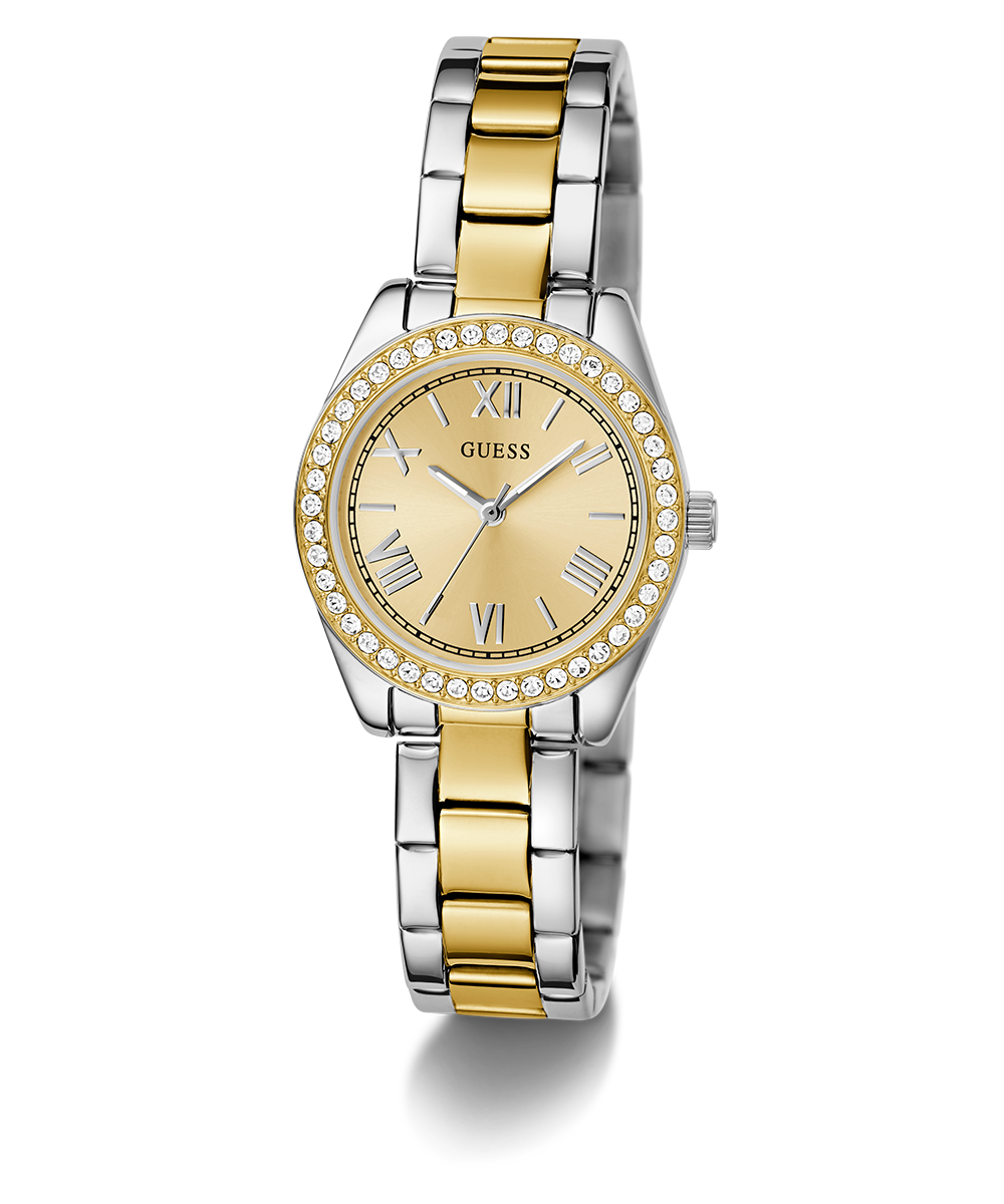 GUESS Mini Luna Ladies 2-Tone Analog Watch