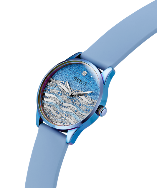 GUESS Ladies Blue Analog Watch
