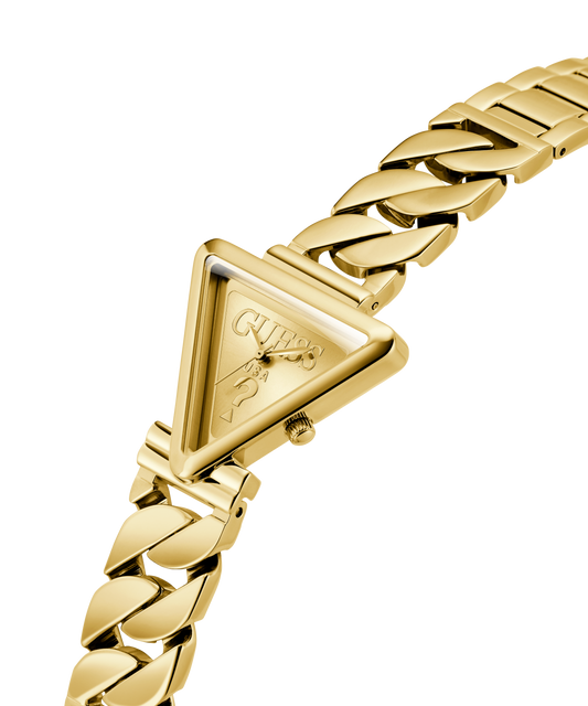 GUESS Ladies Gold Tone Analog Watch