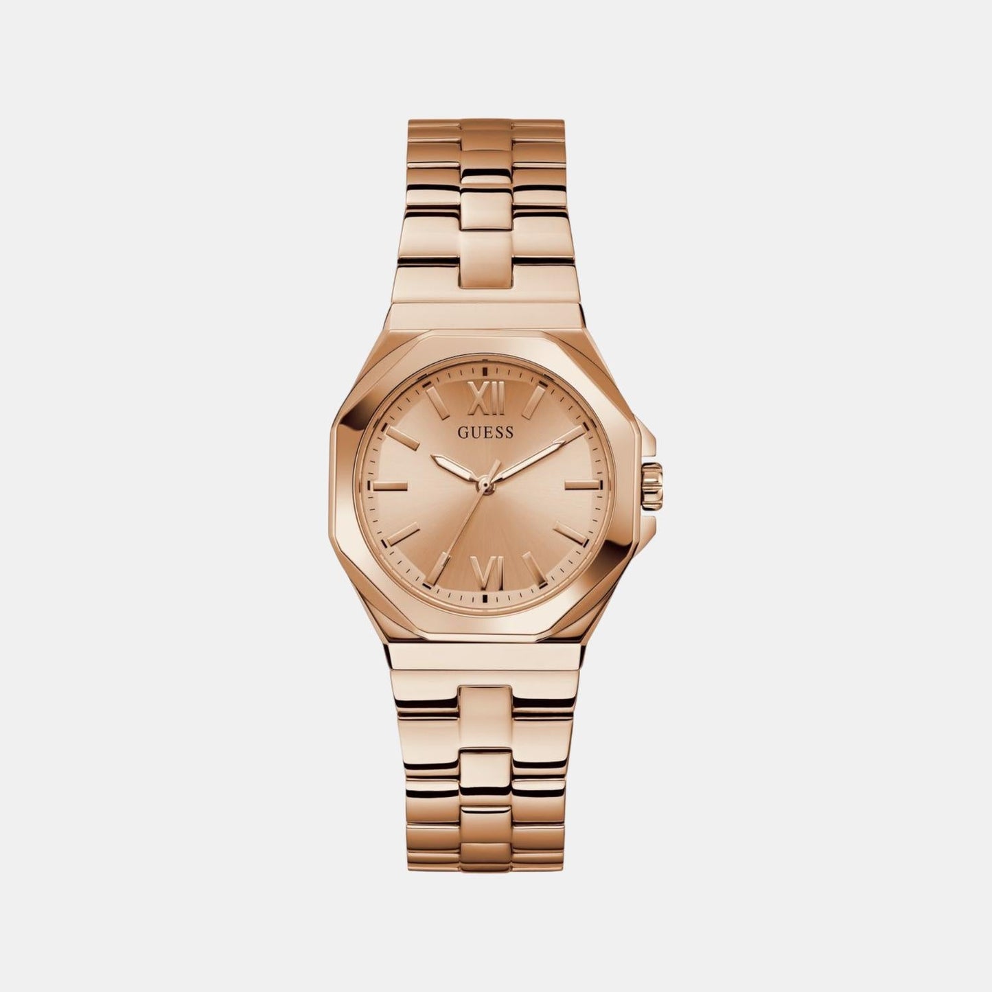 Gd Empress Women Quartz Rose Gold Dial Analog Stainless Steel GW0873L3 - Guess watch
