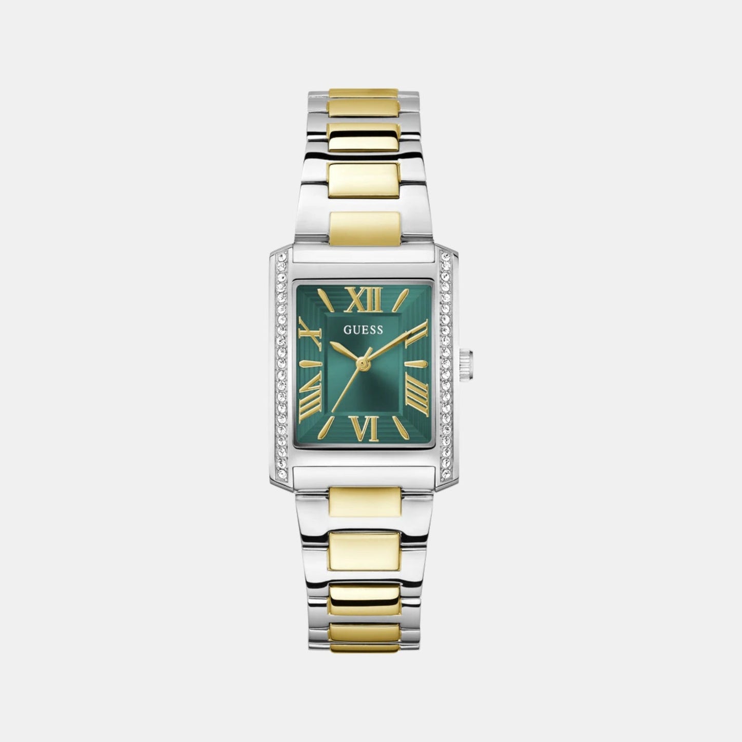 Gd Bonnie Women Quartz Green Dial Analog Stainless Steel GW0874L2 - Guess watch