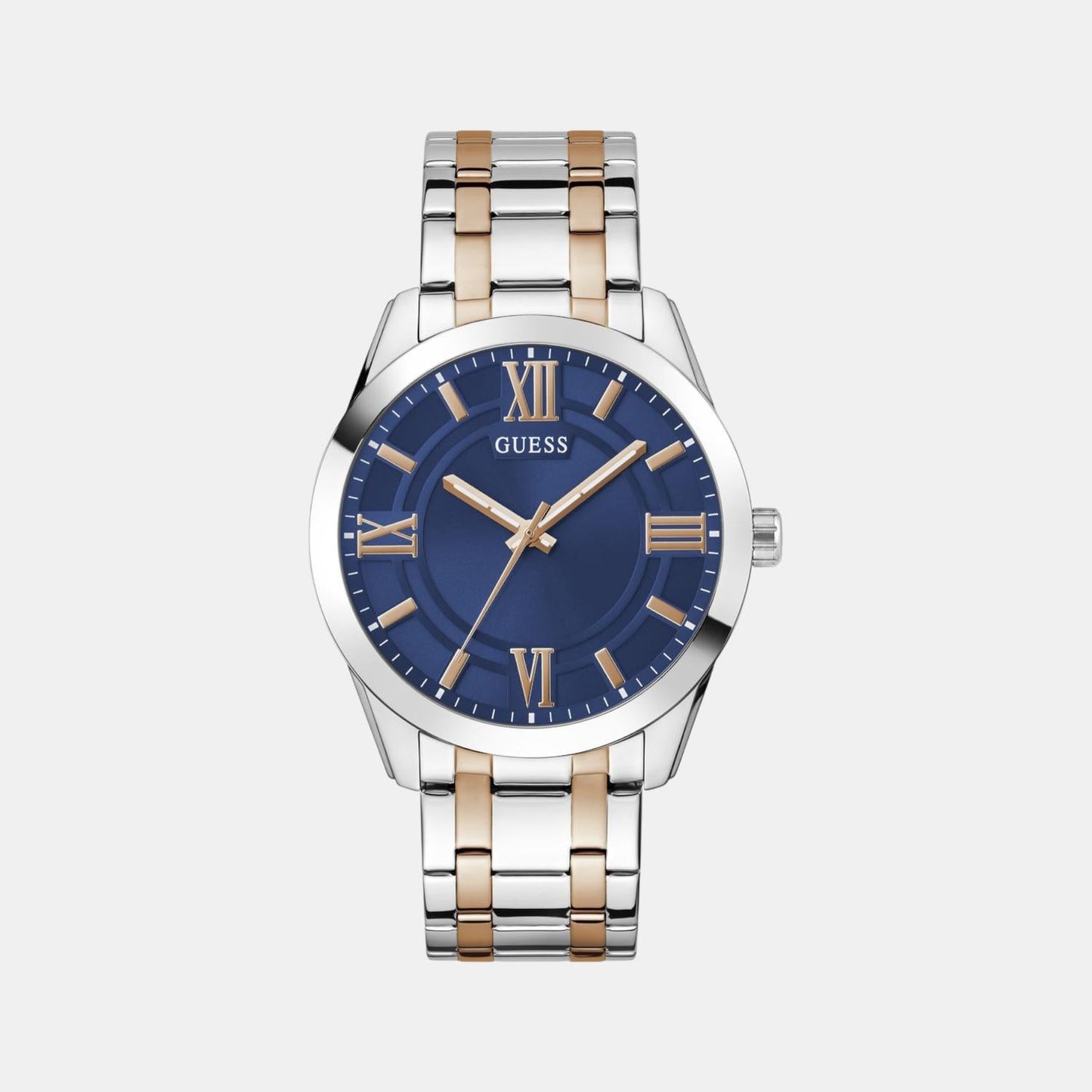 Gd Elliot Men Quartz Blue Dial Analog Stainless Steel GW0893G2 - Guess watch