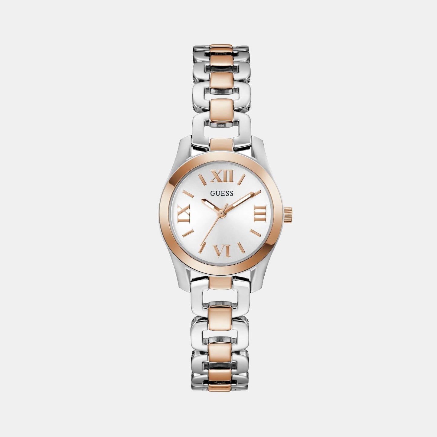 Gb Veda Women Quartz White Dial Analog Stainless Steel GW0927L5 - Guess watch