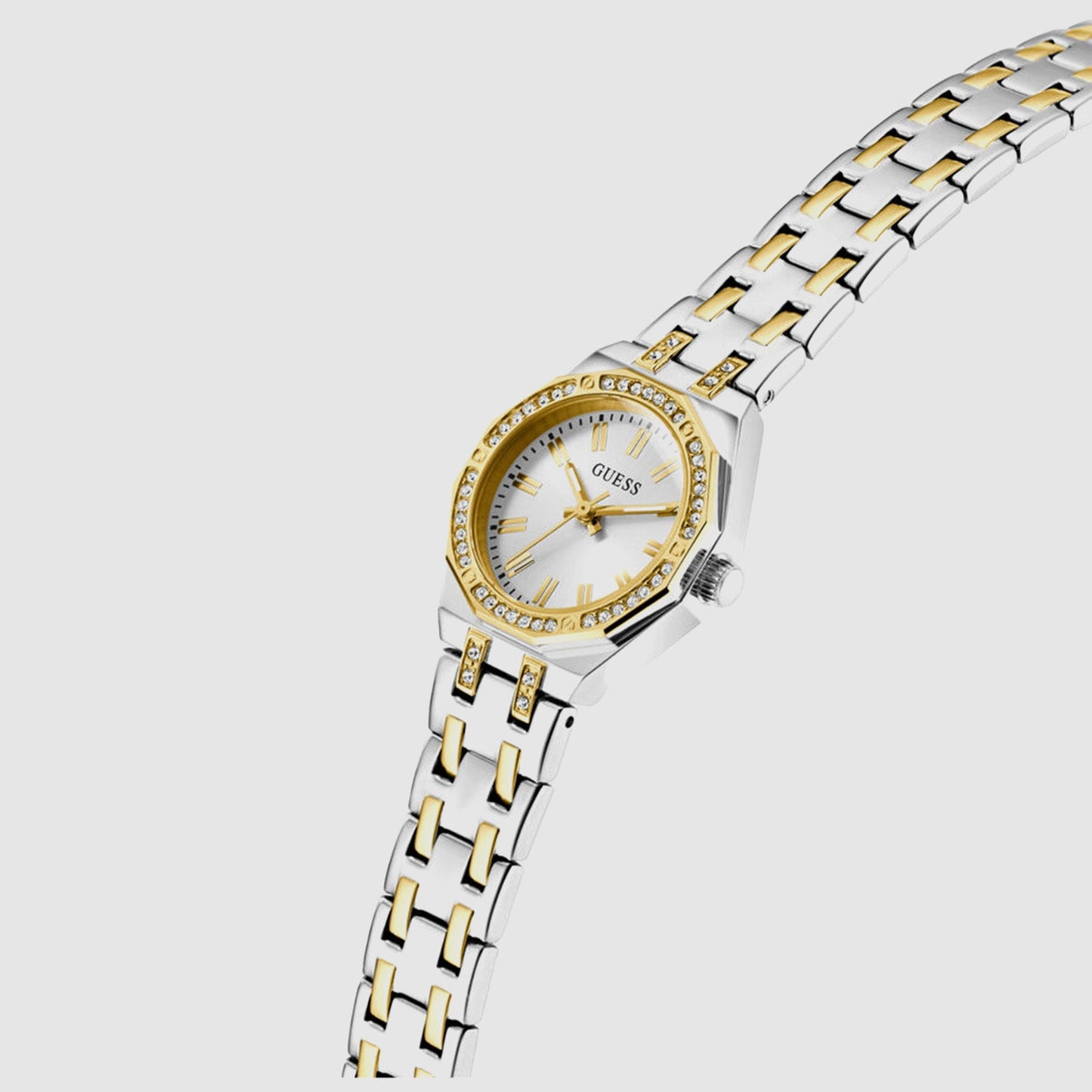 Gb Pixie Women Quartz Silver Dial Analog Stainless Steel GW0931L3 - Guess watch - Image 4