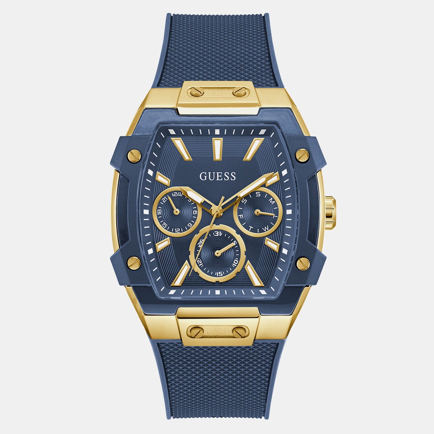 Gt Phoenix Men Quartz Blue Dial Analog Stainless Steel GW0956G5 - Guess watch