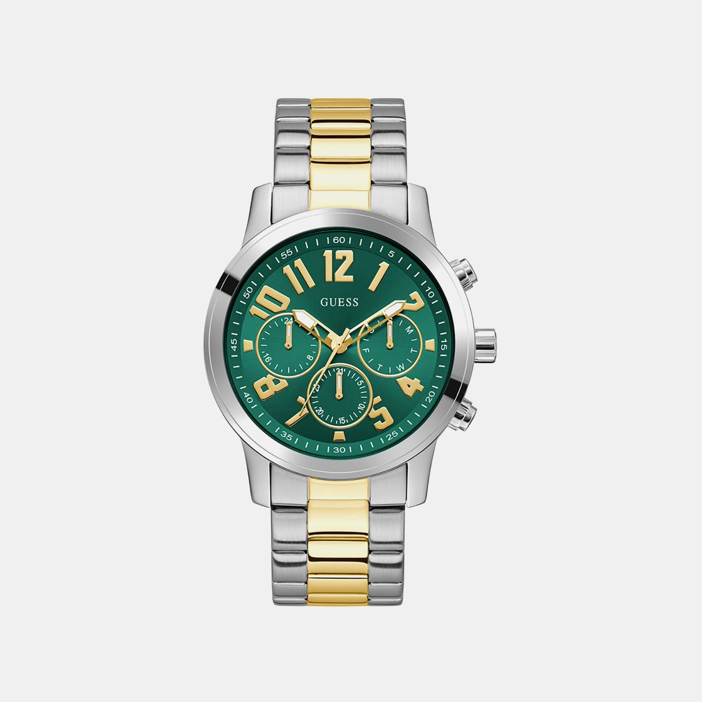 Gs Parker Men Quartz Green Dial Analog Stainless Steel GW1006G4
