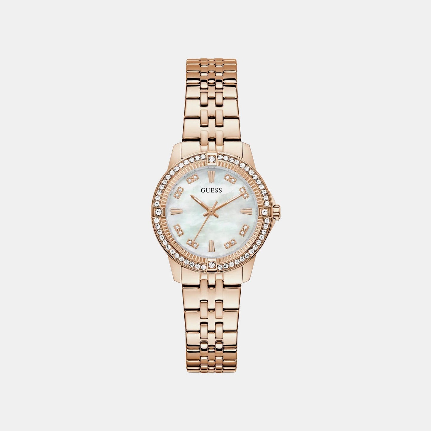 Gd Colette Women Quartz White Dial Analog Stainless Steel GW1027L4 - Guess watch