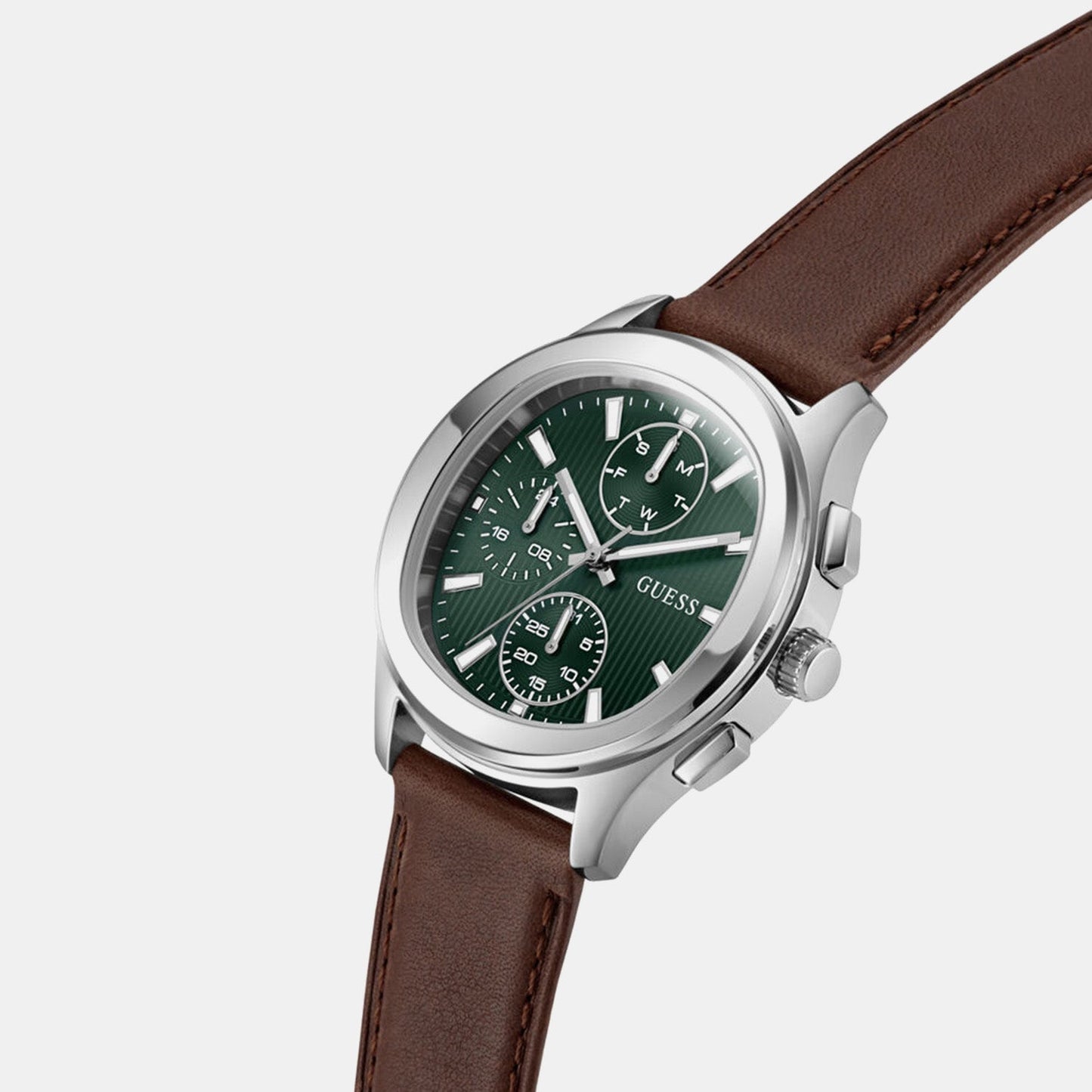 Gd Palmer Men Quartz Green Dial Analog Stainless Steel GW1049G1 - Guess watch - Image 4