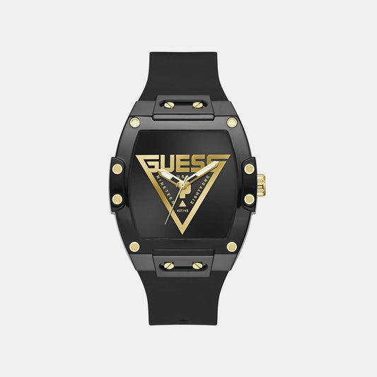 Gt Phoenix Men Quartz Black Dial Analog Stainless Steel GW1072G2