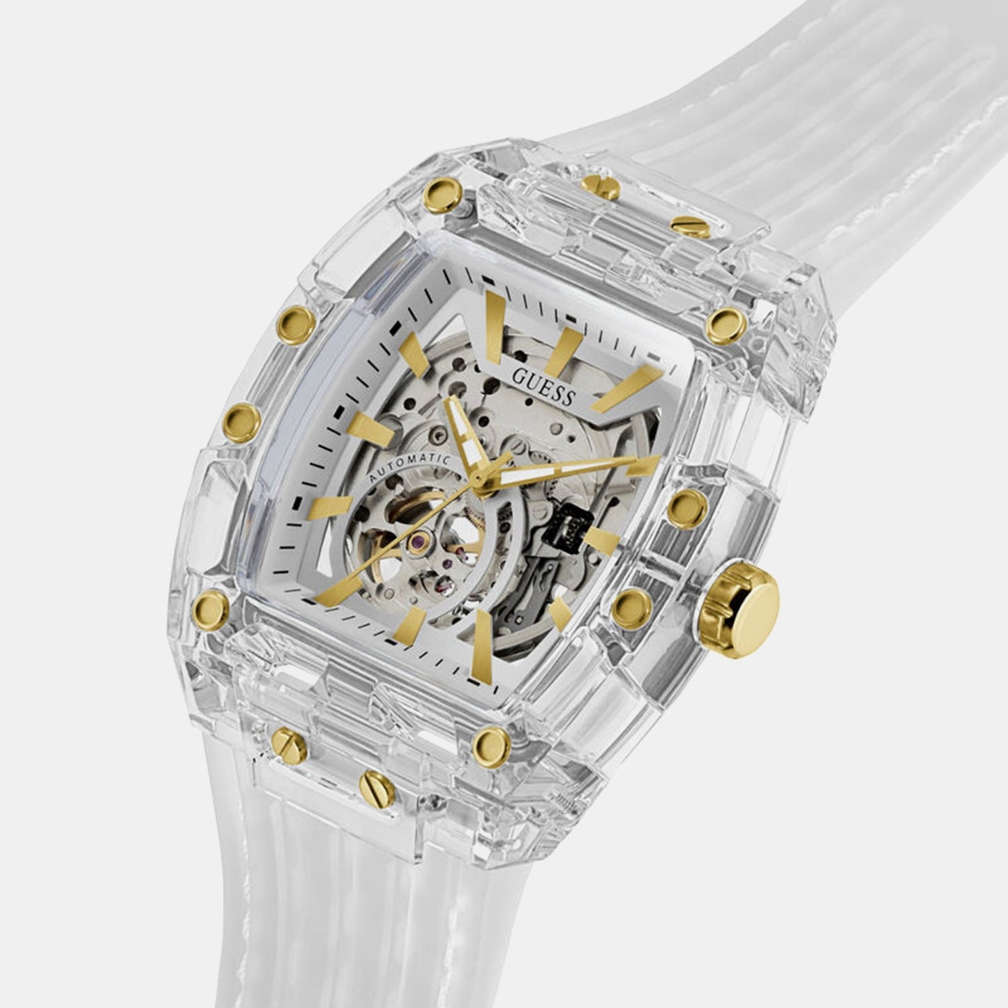 Gt Phoenix Men Automatic Silver Dial Analog Stainless Steel GW1073G2 - Guess watch - Image 4