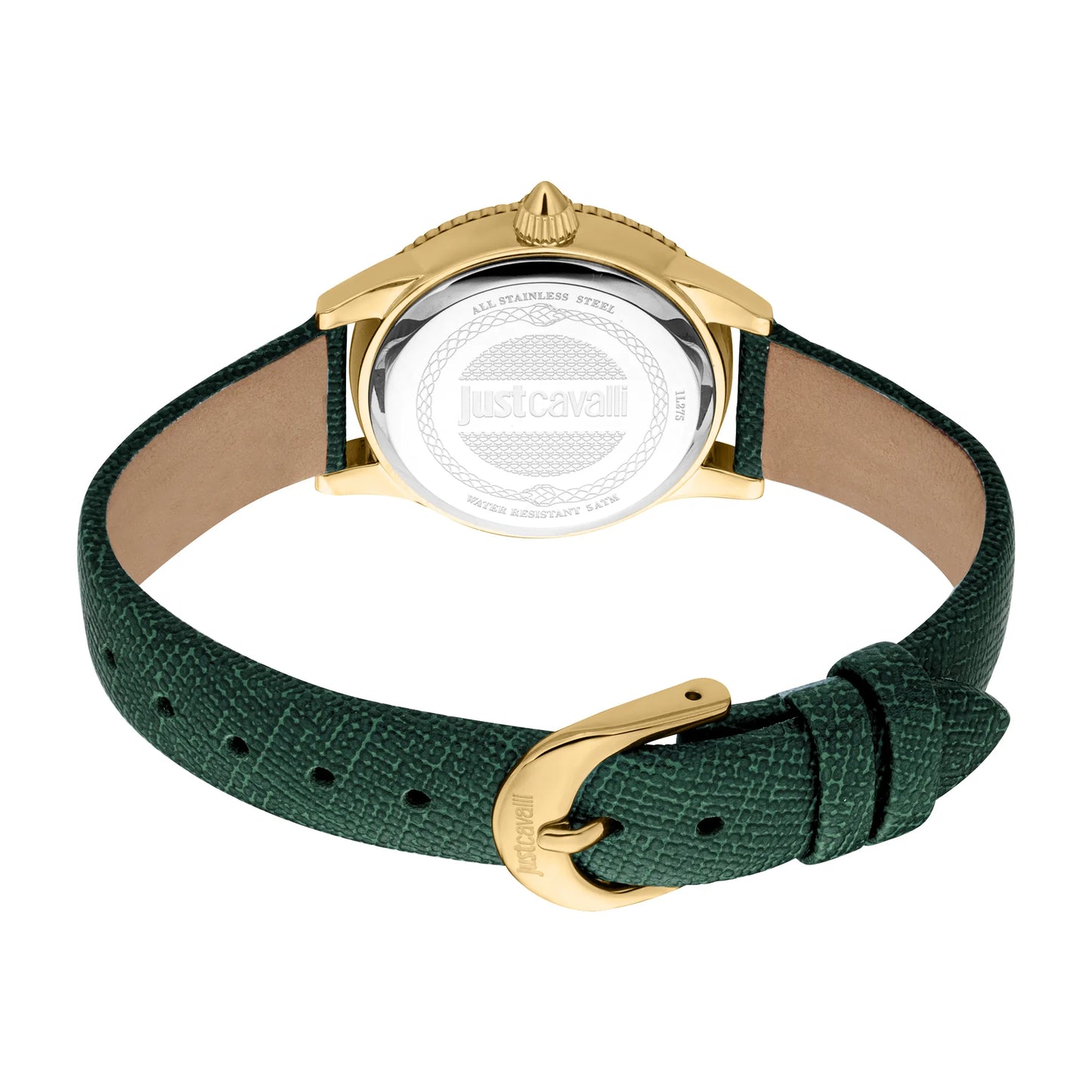 Neive Leather Green Yellow Gold