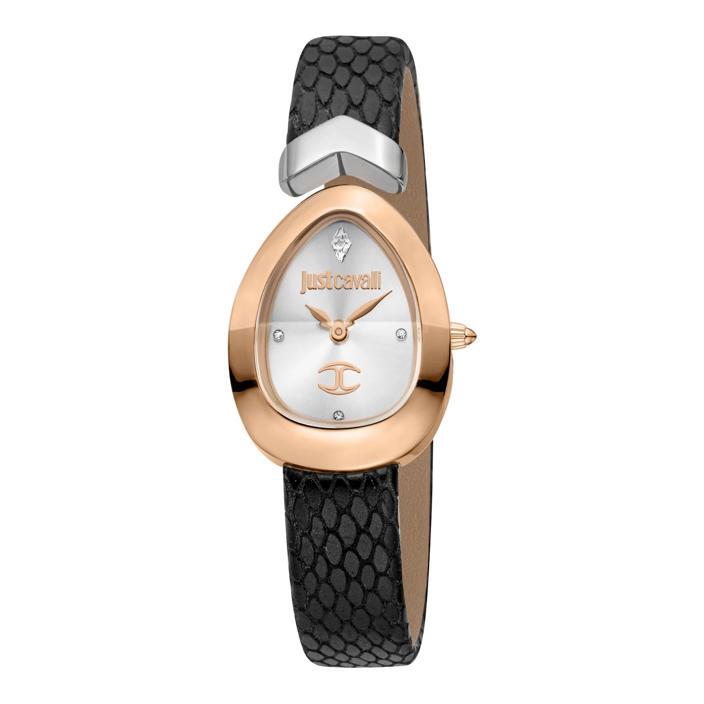 Diversa Snake Black Rose Gold
