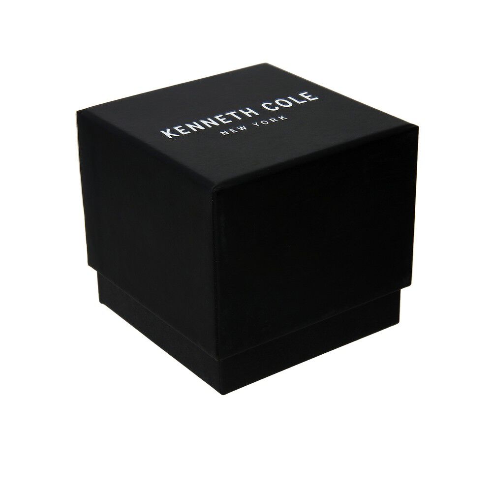 Kenneth Cole Quartz Multifunction Rose Gold Dial Stainless Steel Strap Watch For Women