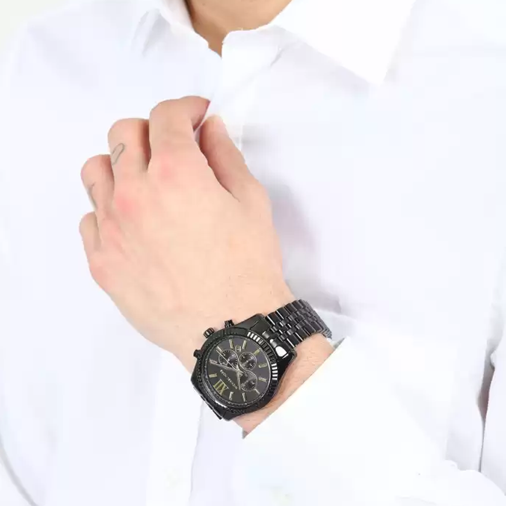 Michael Kors Men Stainless Steel Lexington Wrist Watch MK8603