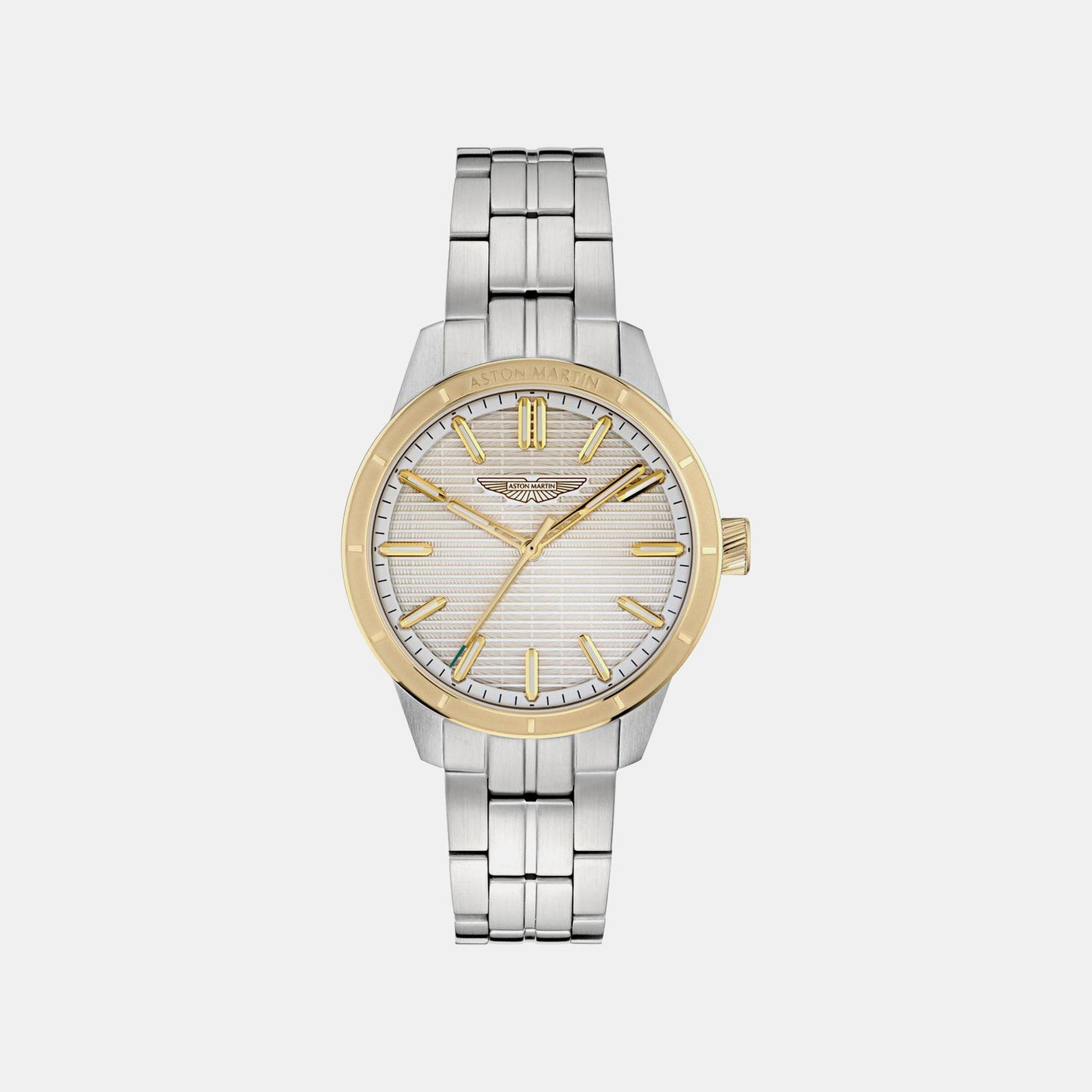 Aml Icon Men Quartz Grey Dial Analog Stainless Steel Watch MTIH1F5013E