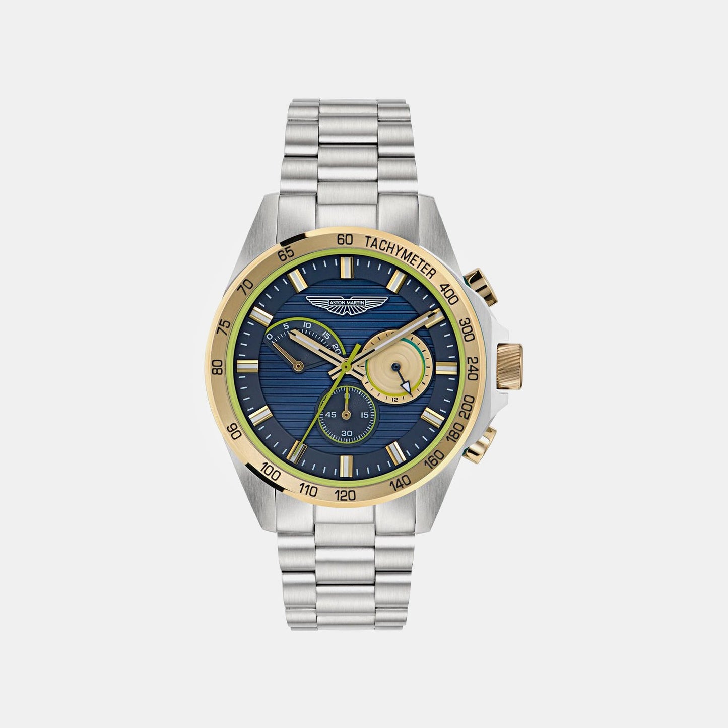 Aml Thrill Men Quartz Blue Dial Chronograph Stainless Steel Watch MTRH1F5053E