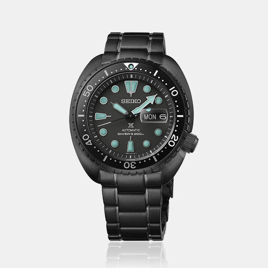 Prospex Men Automatic Black Dial Analog Stainless Steel Watch SRPK43K1