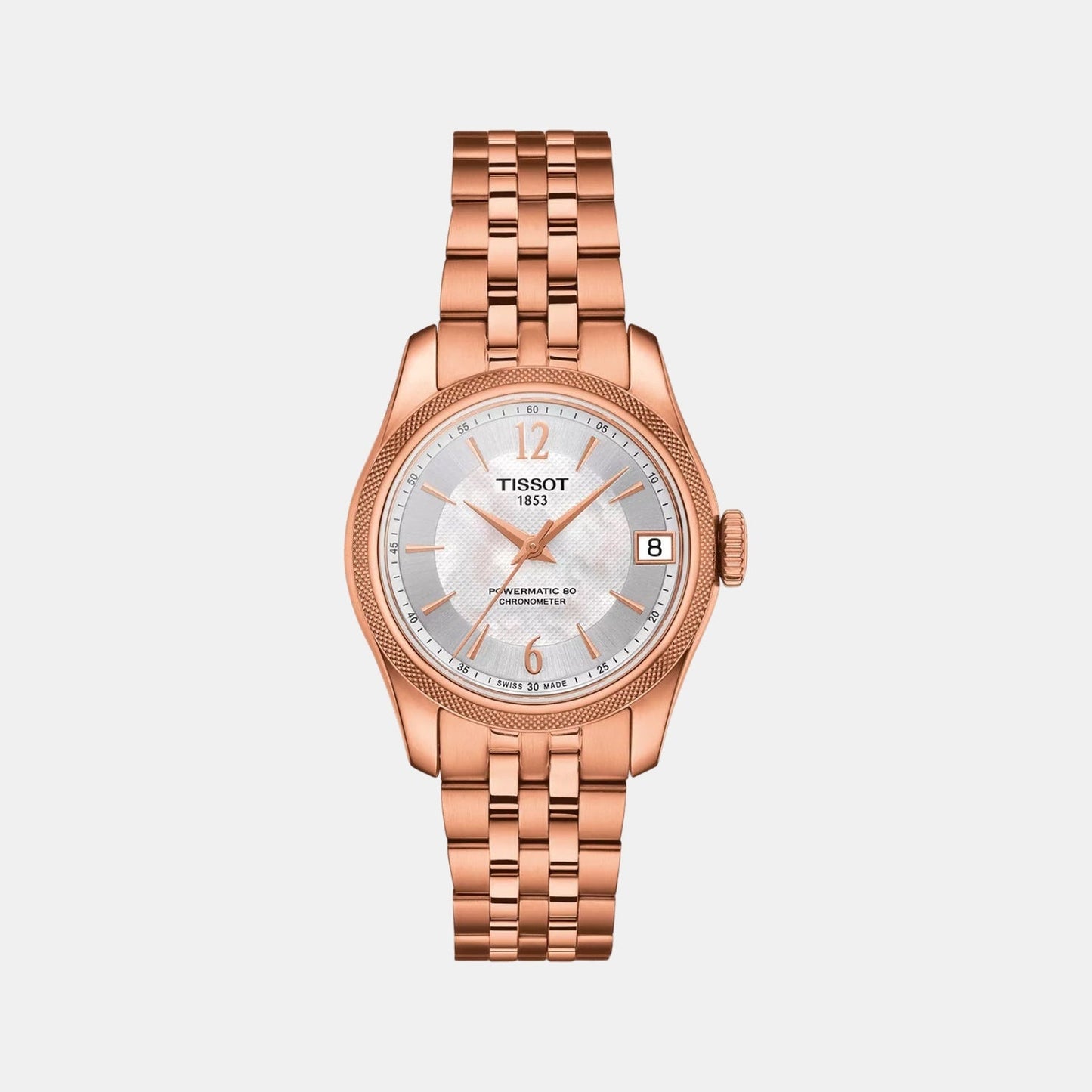 Ballade Powermatic Women Automatic Mother Of Pearl Dial Analog Stainless Steel Watch T1082083311700