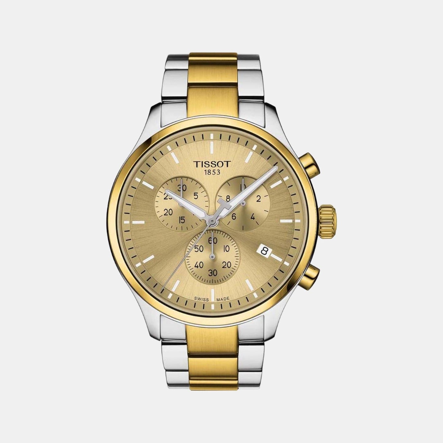 Tissot XL Men Quartz Champagne Dial Chronograph Stainless Steel Watch T1166172202100
