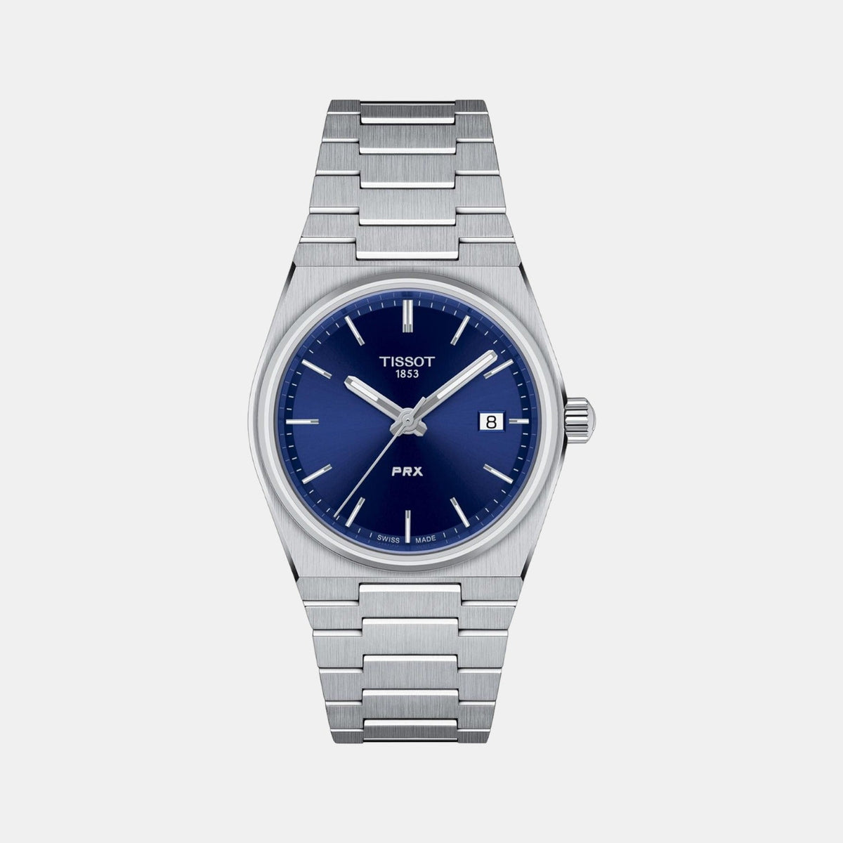 PRX Unisex Quartz Blue Dial Analog Stainless Steel Watch T1372101104100