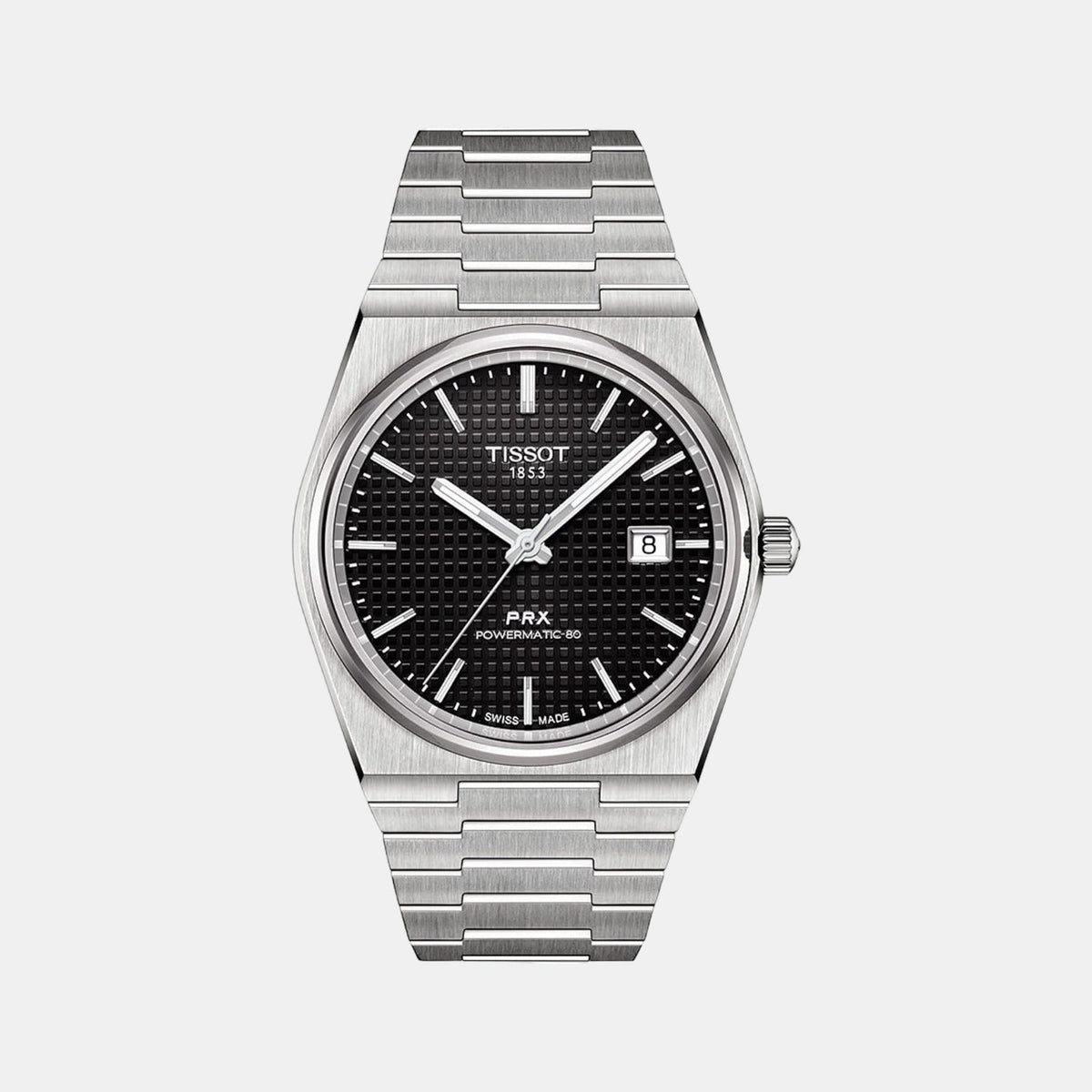 PRX Men Automatic Black Dial Analog Stainless Steel Watch T1374071105100