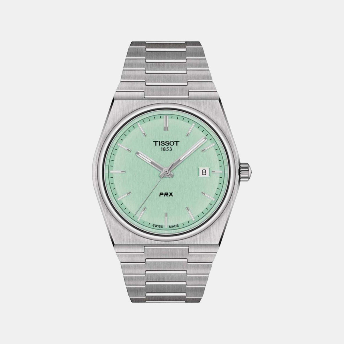 PRX Men Quartz Green Dial Analog Stainless Steel Watch T1374101109101