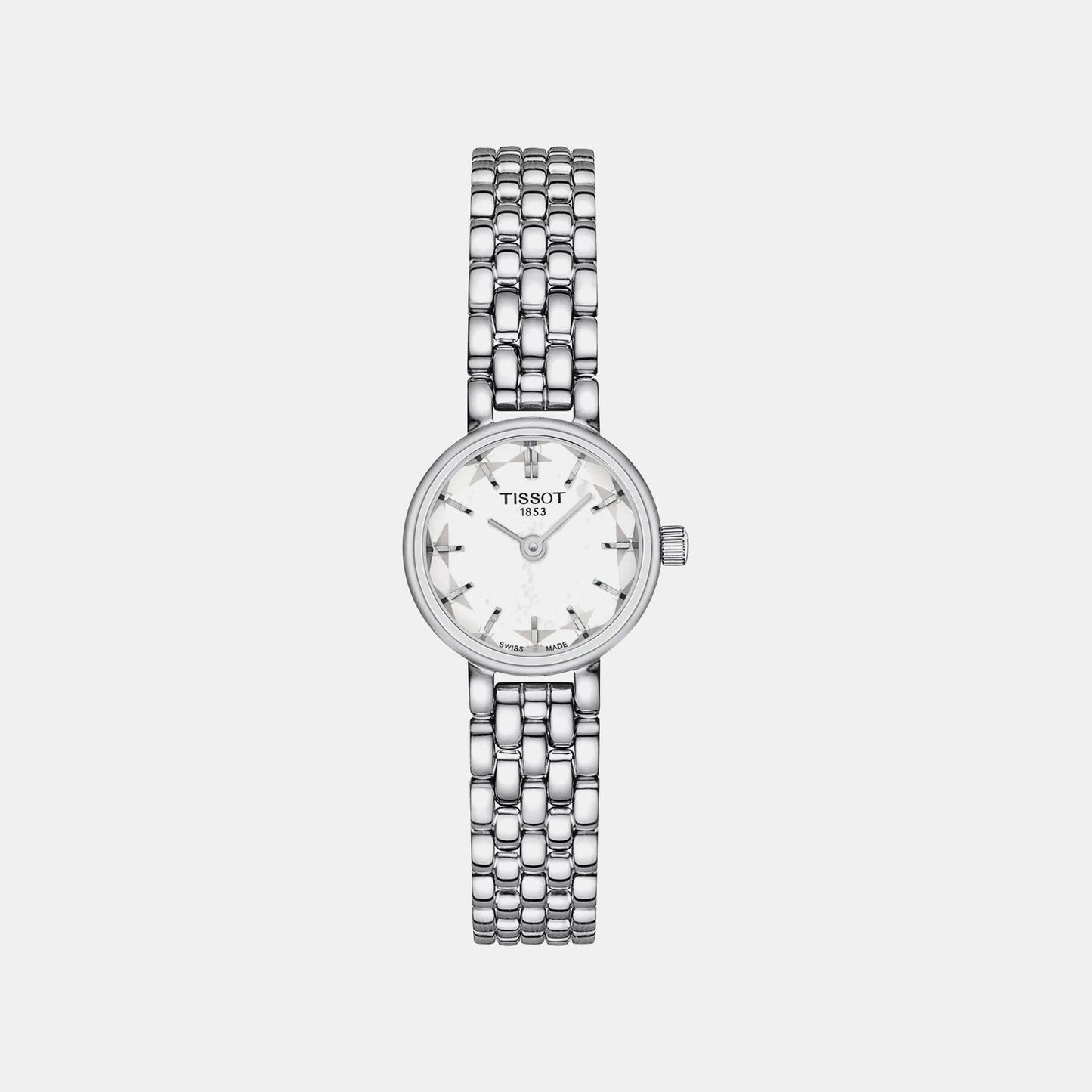 Lovely Women Quartz Mother Of Pearl Dial Analog Stainless Steel Watch T1400091111100