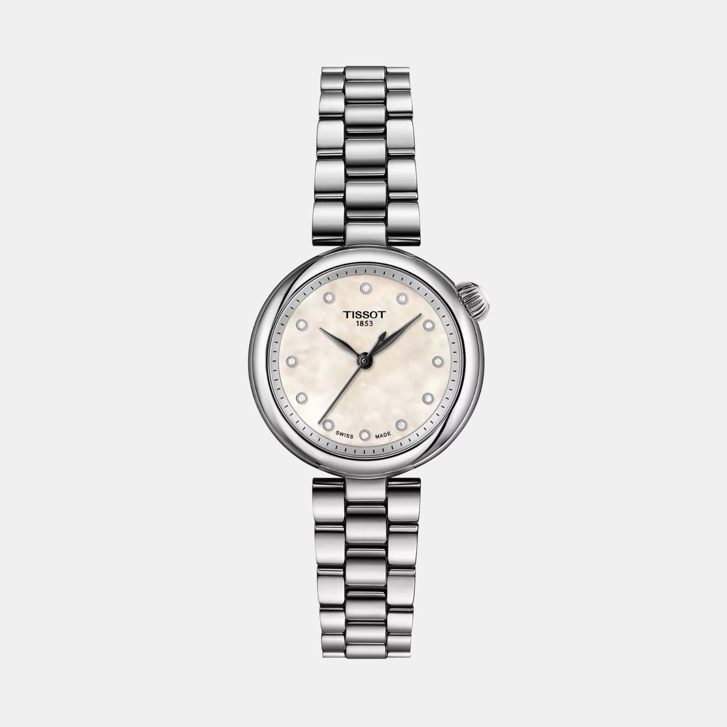 Desir Women Quartz Mother Of Pearl Dial Analog Stainless Steel Watch T1520101111600