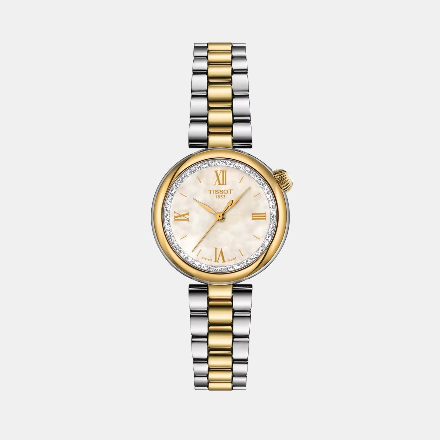 Desir Women Quartz Mother Of Pearl Dial Analog Stainless Steel Watch T1520102211801
