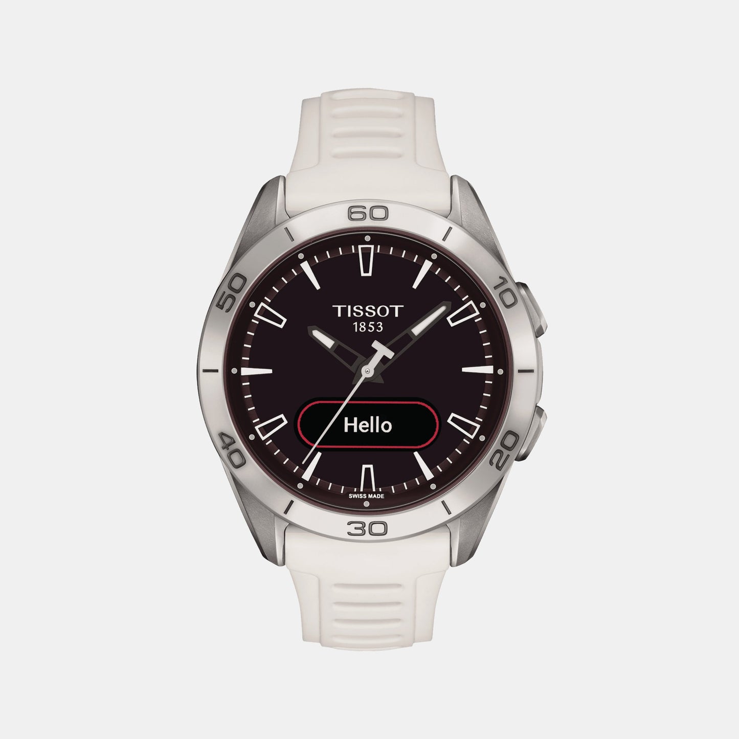 T-Touch Men Quartz Black Dial Analog Silicone Watch T1534204705103