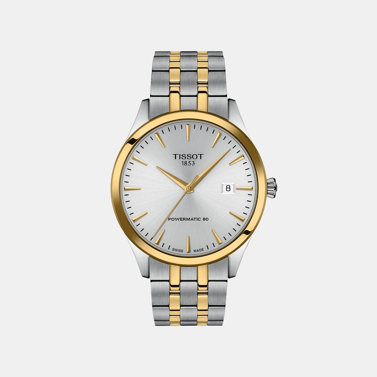 Classic Dream Men Automatic Silver Dial Analog Stainless Steel Watch T1584072203100