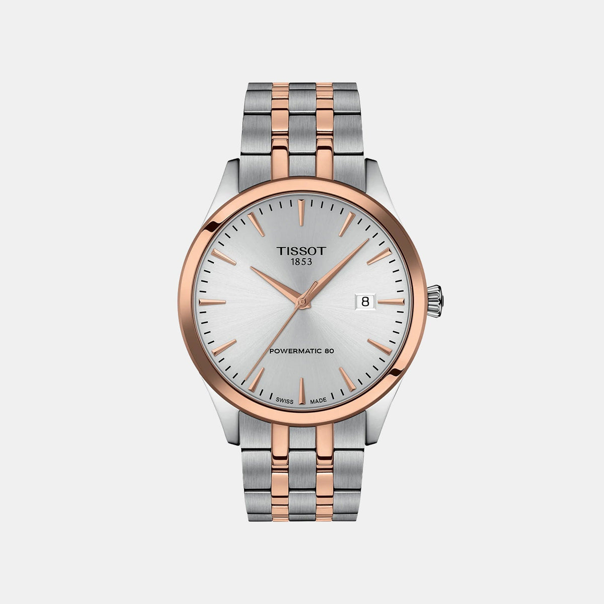 Classic Dream Men Automatic Silver Dial Analog Stainless Steel Watch T1584072203101