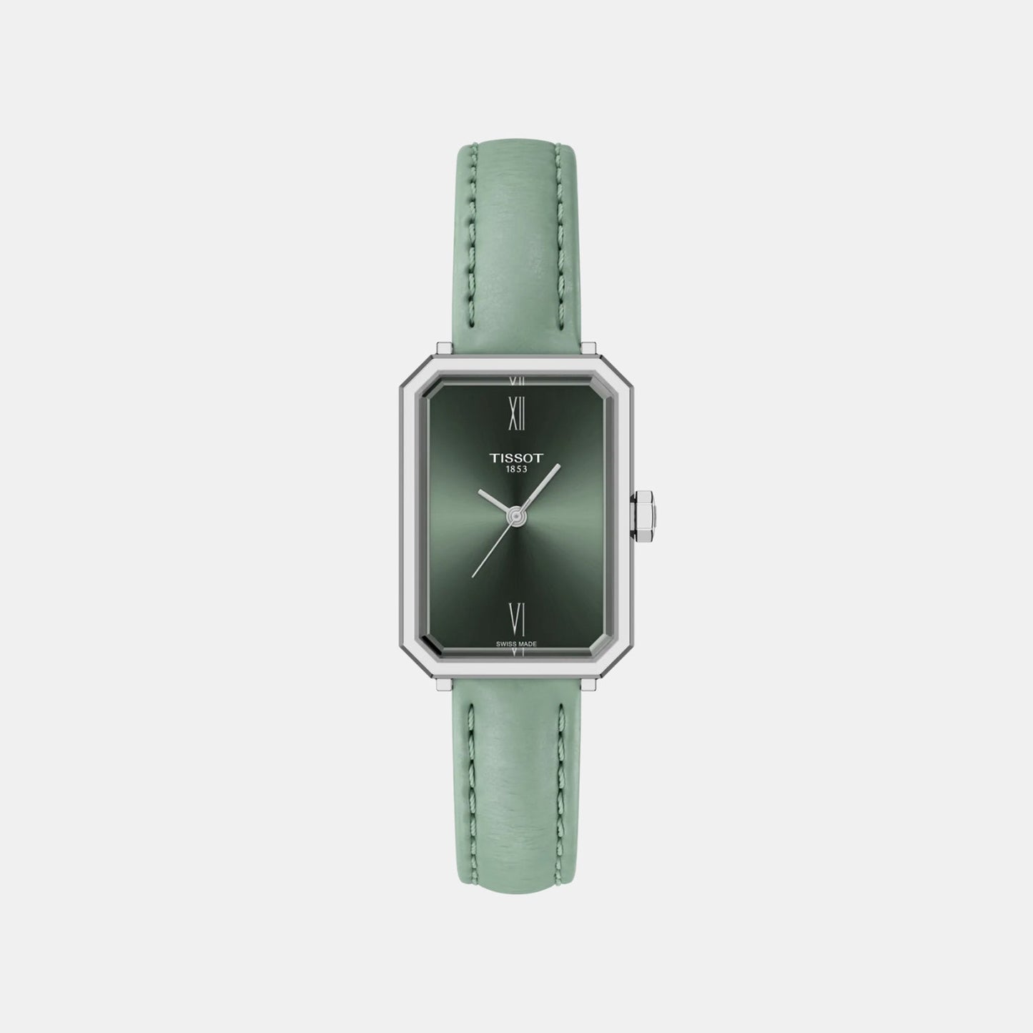 SRV Women Quartz Green Dial Analog Leather Watch T1601101609300